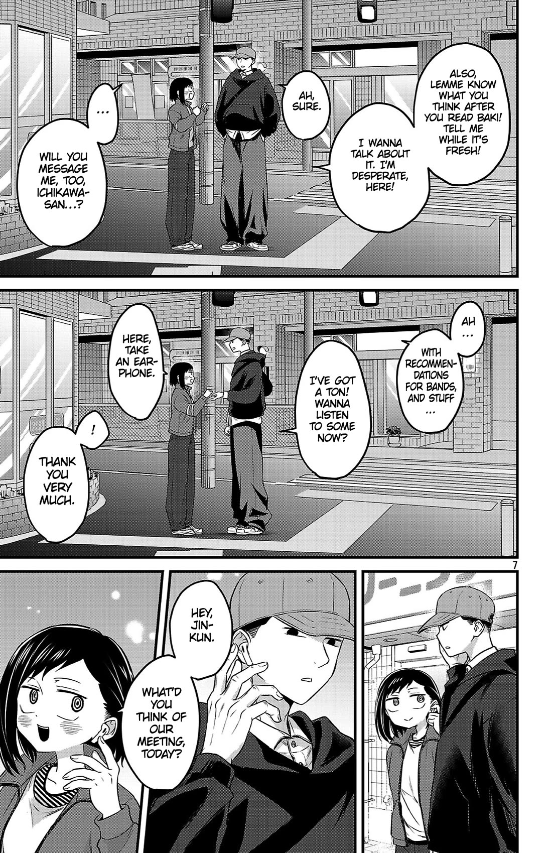 The Dangers in My Heart: The Romantic Comedy Won't Start Chapter 19 page 7 - Chapter 19: I Want to Be a Good Match Pt.2