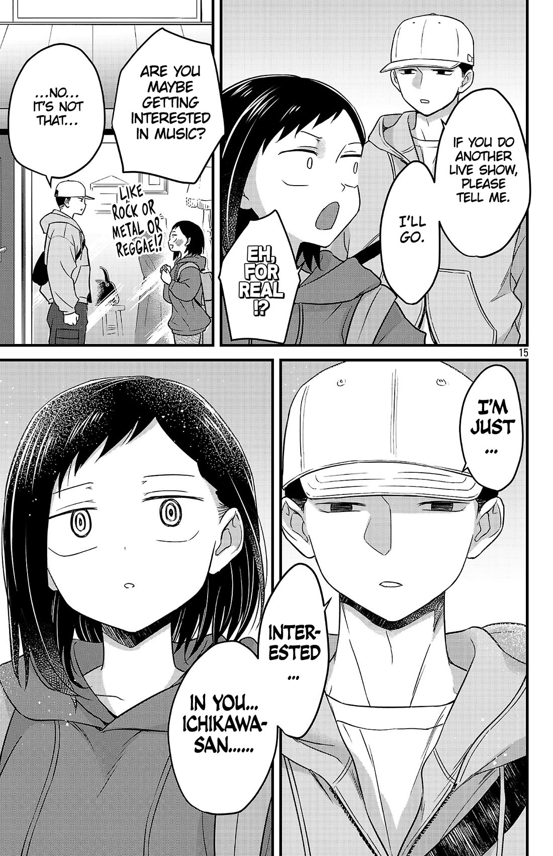 The Dangers in My Heart: The Romantic Comedy Won't Start Chapter 2 page 15 - Chapter 2: Senpai & Kohai
