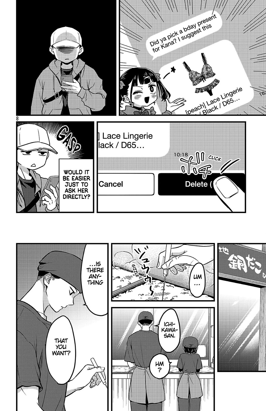 The Dangers in My Heart: The Romantic Comedy Won't Start Chapter 20 page 8 - Chapter 20: I Want to Celebrate