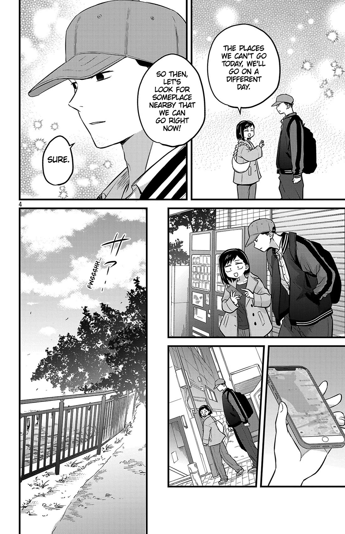 The Dangers in My Heart: The Romantic Comedy Won't Start Chapter 21 page 4 - Chapter 21: They Paddled Together