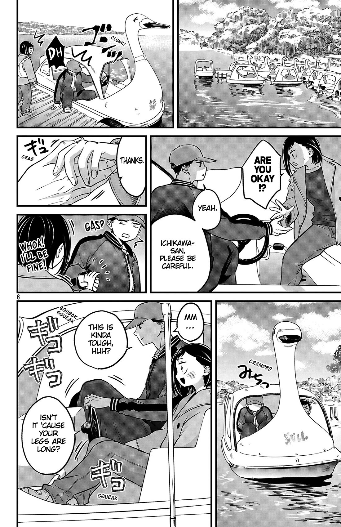 The Dangers in My Heart: The Romantic Comedy Won't Start Chapter 21 page 6 - Chapter 21: They Paddled Together