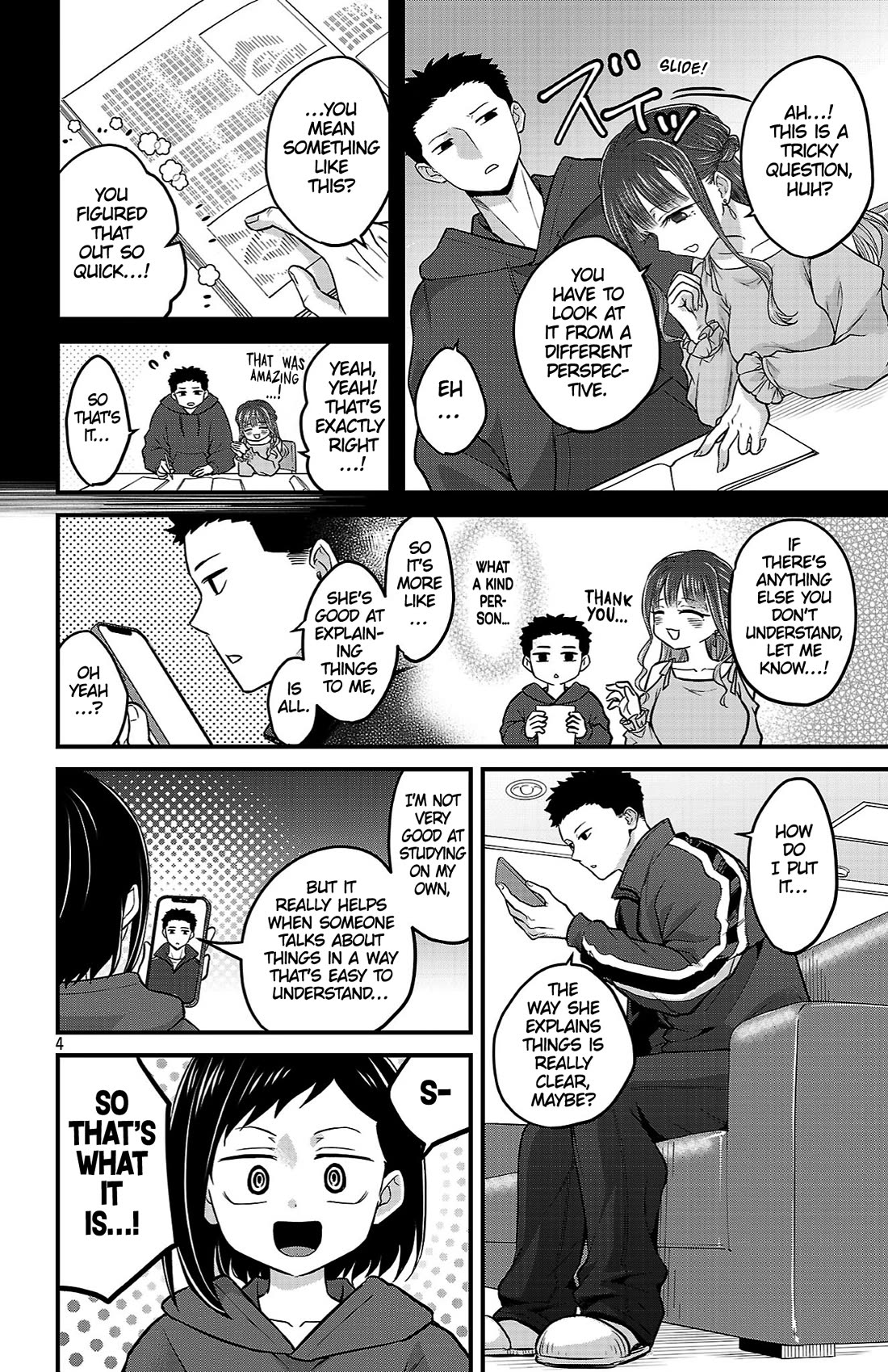 The Dangers in My Heart: The Romantic Comedy Won't Start Chapter 22 page 4 - Chapter 22: The Unease of Ichikawa Kana