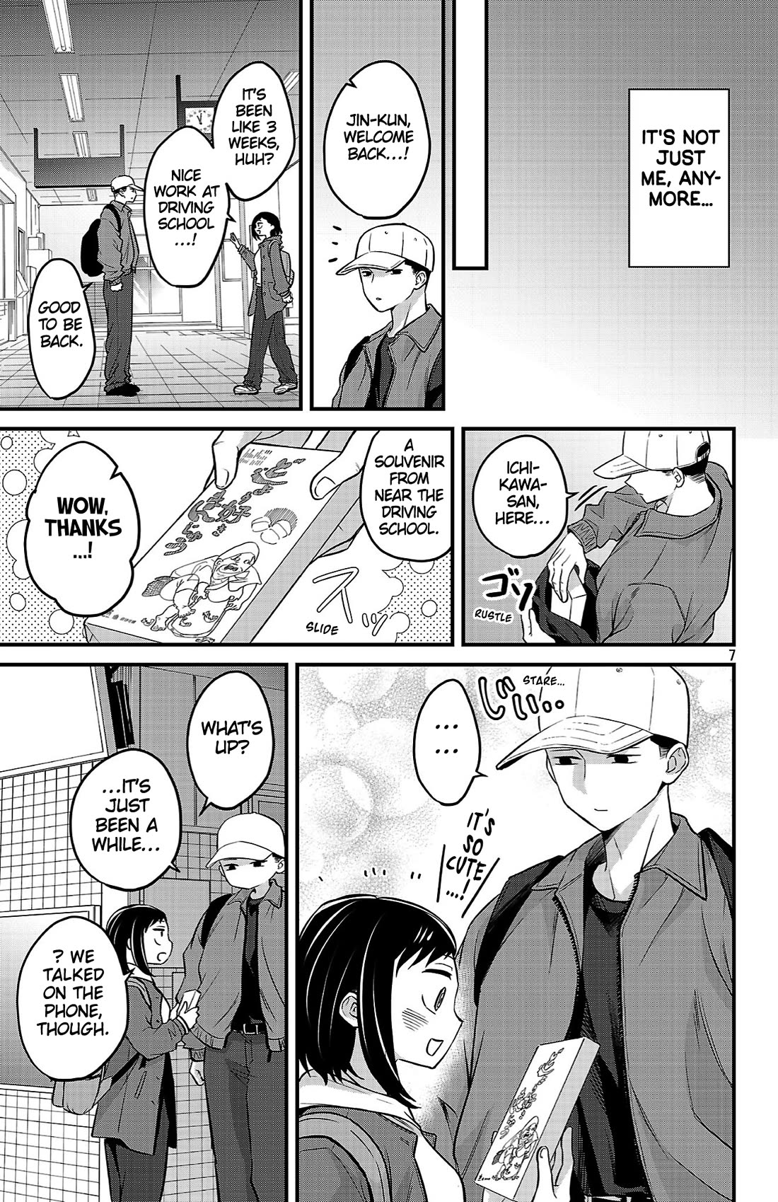 The Dangers in My Heart: The Romantic Comedy Won't Start Chapter 22 page 7 - Chapter 22: The Unease of Ichikawa Kana