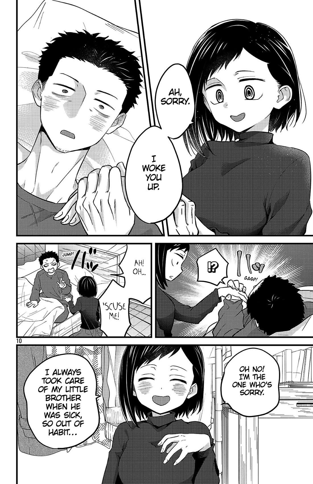 The Dangers in My Heart: The Romantic Comedy Won't Start Chapter 23 page 10 - Chapter 23: A Get-Well Visit to Jin-kun's Place