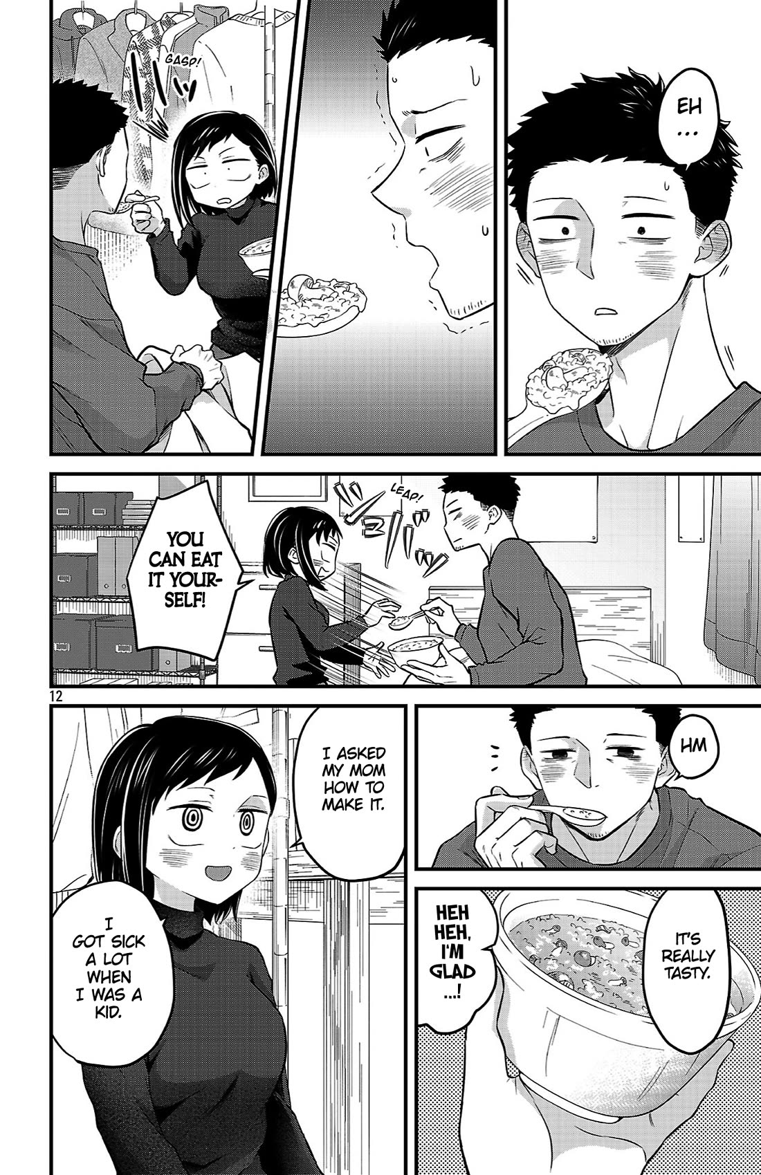 The Dangers in My Heart: The Romantic Comedy Won't Start Chapter 23 page 12 - Chapter 23: A Get-Well Visit to Jin-kun's Place