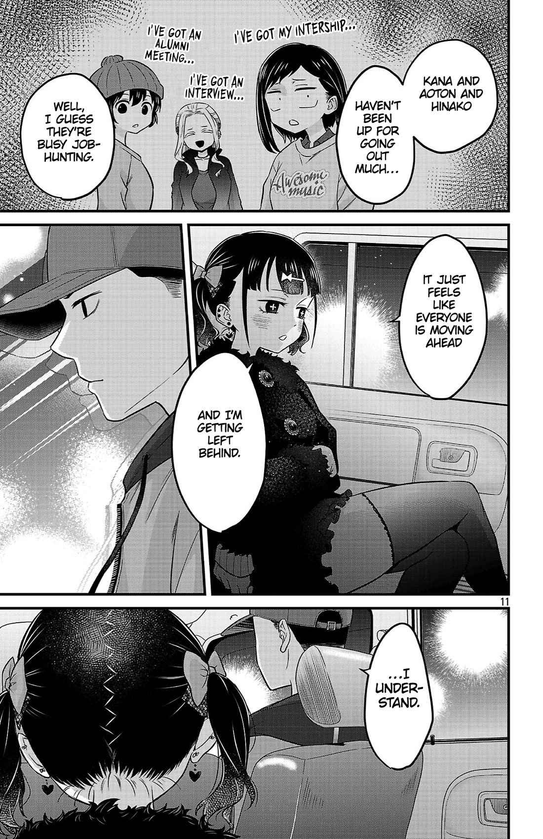 The Dangers in My Heart: The Romantic Comedy Won't Start Chapter 24 page 11 - Chapter 24: His First Group Date