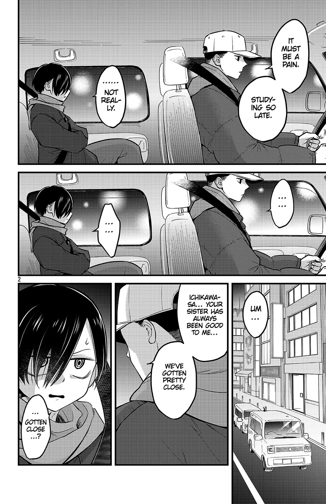 The Dangers in My Heart: The Romantic Comedy Won't Start Chapter 26 page 2 - Chapter 26: Jin Sota & Ichikawa Kyotaro