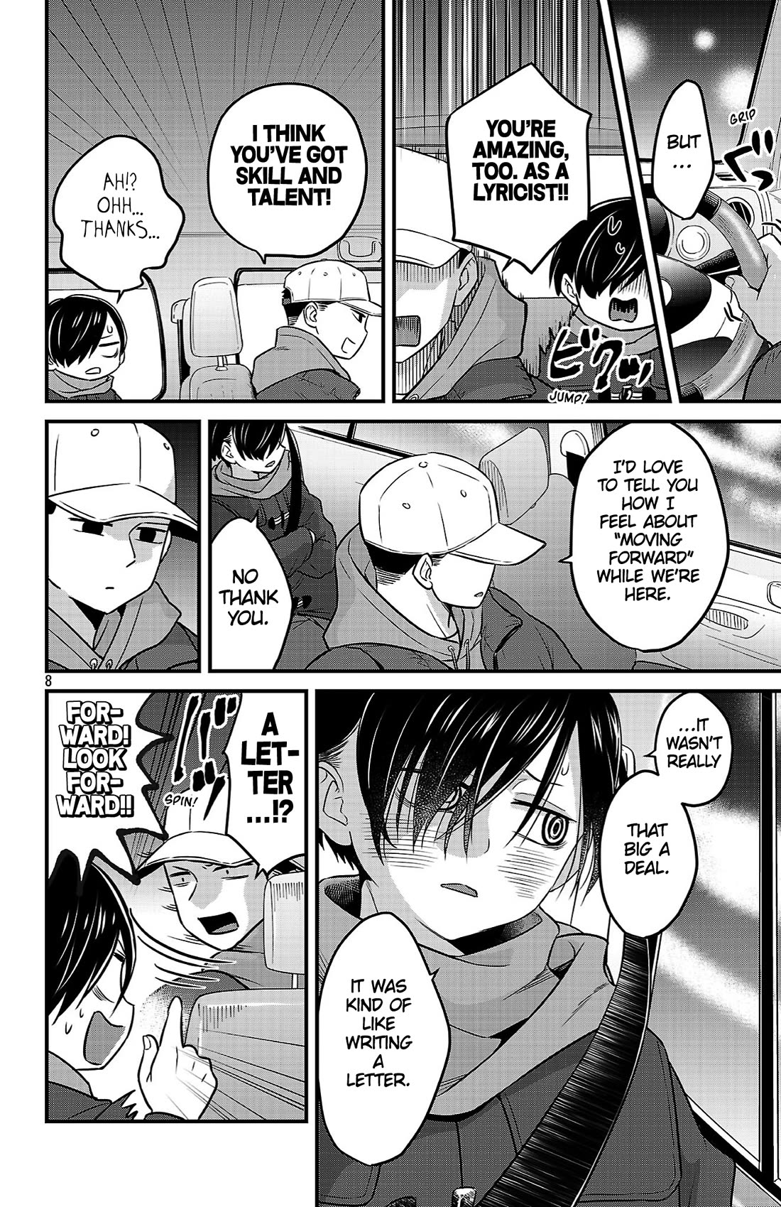 The Dangers in My Heart: The Romantic Comedy Won't Start Chapter 26 page 8 - Chapter 26: Jin Sota & Ichikawa Kyotaro