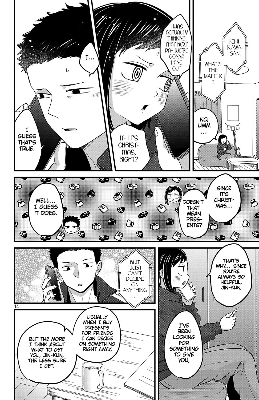 The Dangers in My Heart: The Romantic Comedy Won't Start Chapter 27 page 14 - Chapter 27: Shopping With Niko-chan