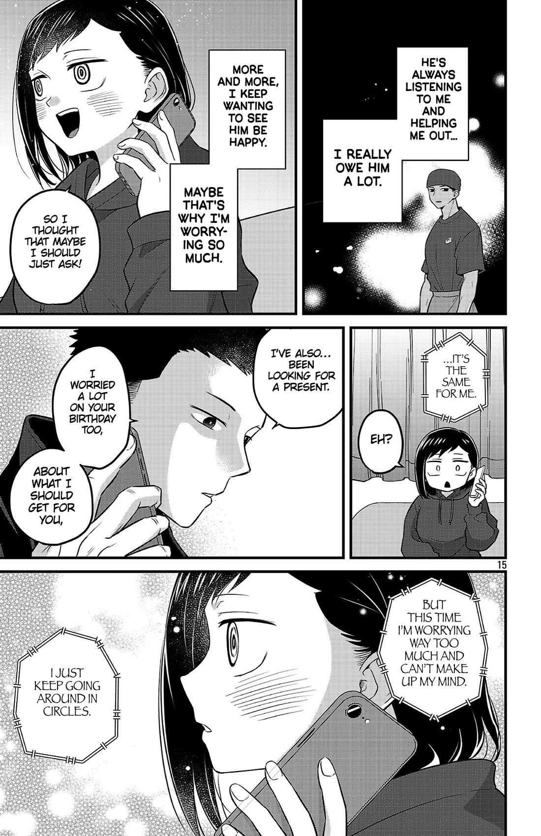 The Dangers in My Heart: The Romantic Comedy Won't Start Chapter 27 page 15 - Chapter 27: Shopping With Niko-chan