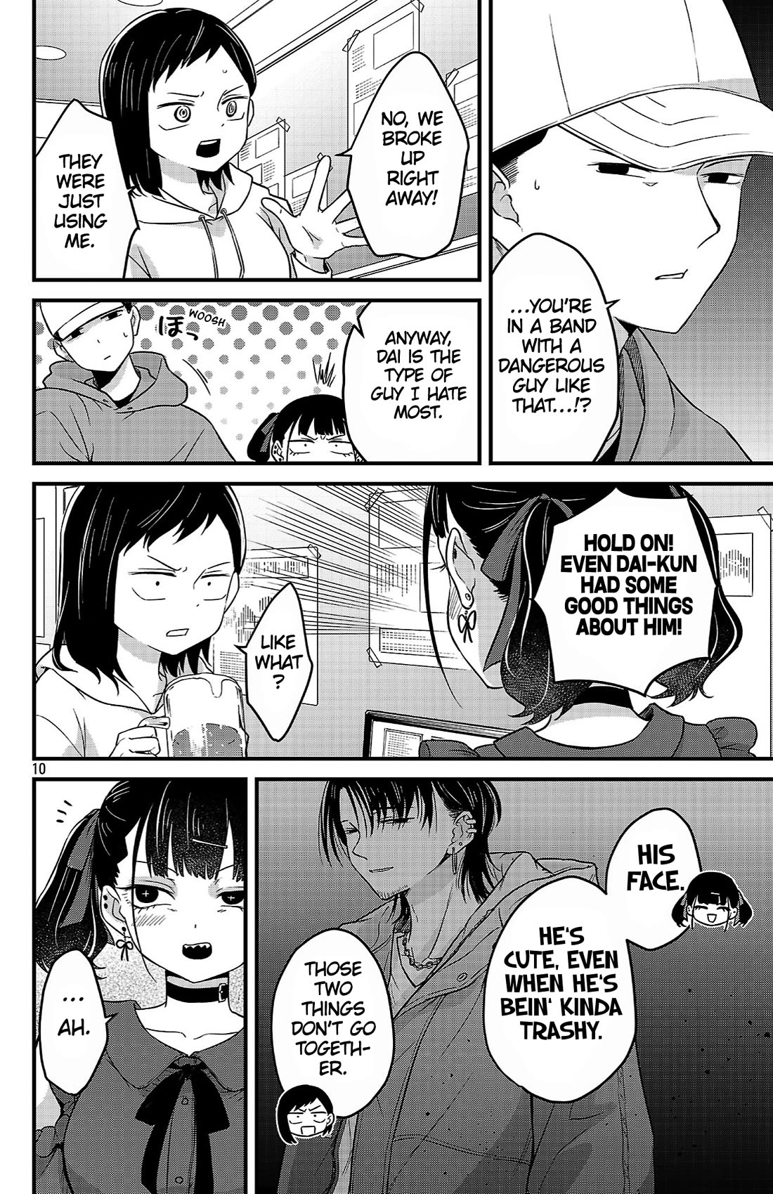 The Dangers in My Heart: The Romantic Comedy Won't Start Chapter 4 page 10 - Chapter 4: Ichikawa Kana & Momoyama Akira Pt.1