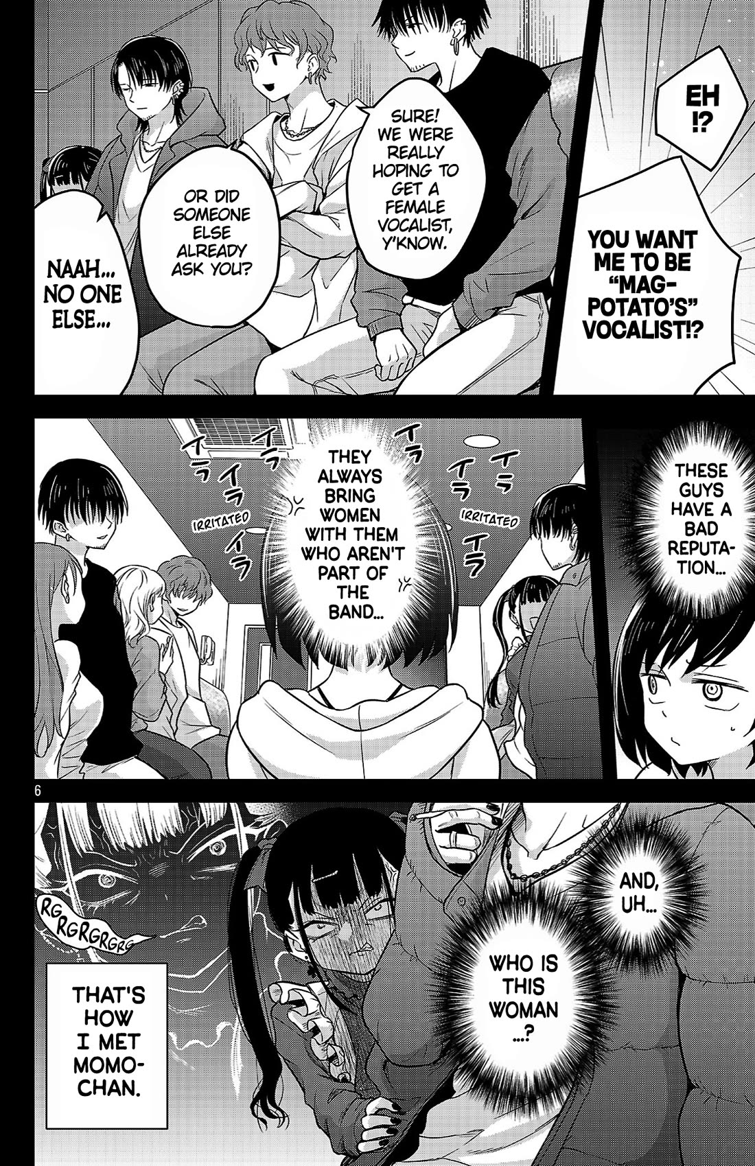 The Dangers in My Heart: The Romantic Comedy Won't Start Chapter 4 page 6 - Chapter 4: Ichikawa Kana & Momoyama Akira Pt.1