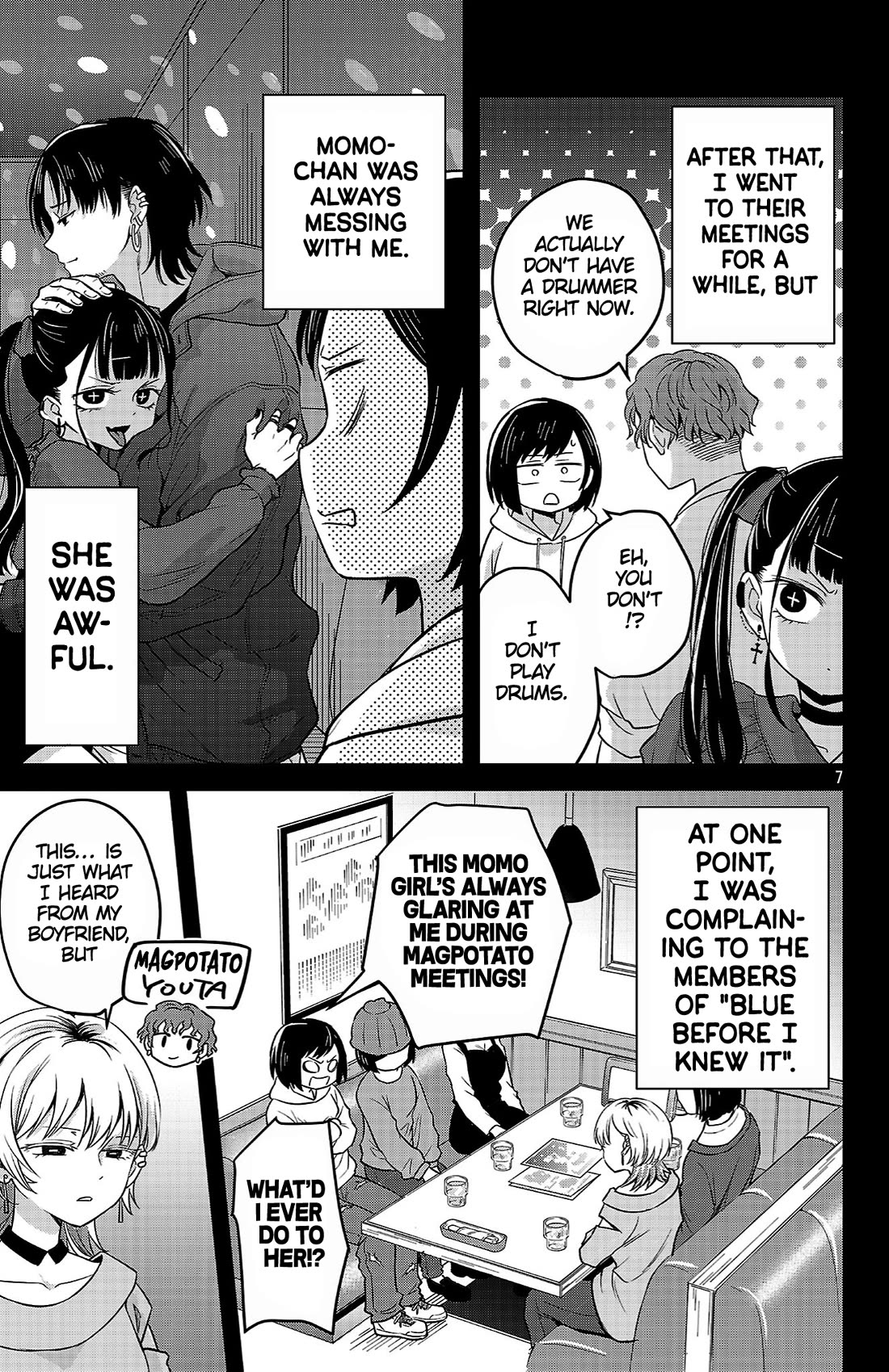 The Dangers in My Heart: The Romantic Comedy Won't Start Chapter 4 page 7 - Chapter 4: Ichikawa Kana & Momoyama Akira Pt.1
