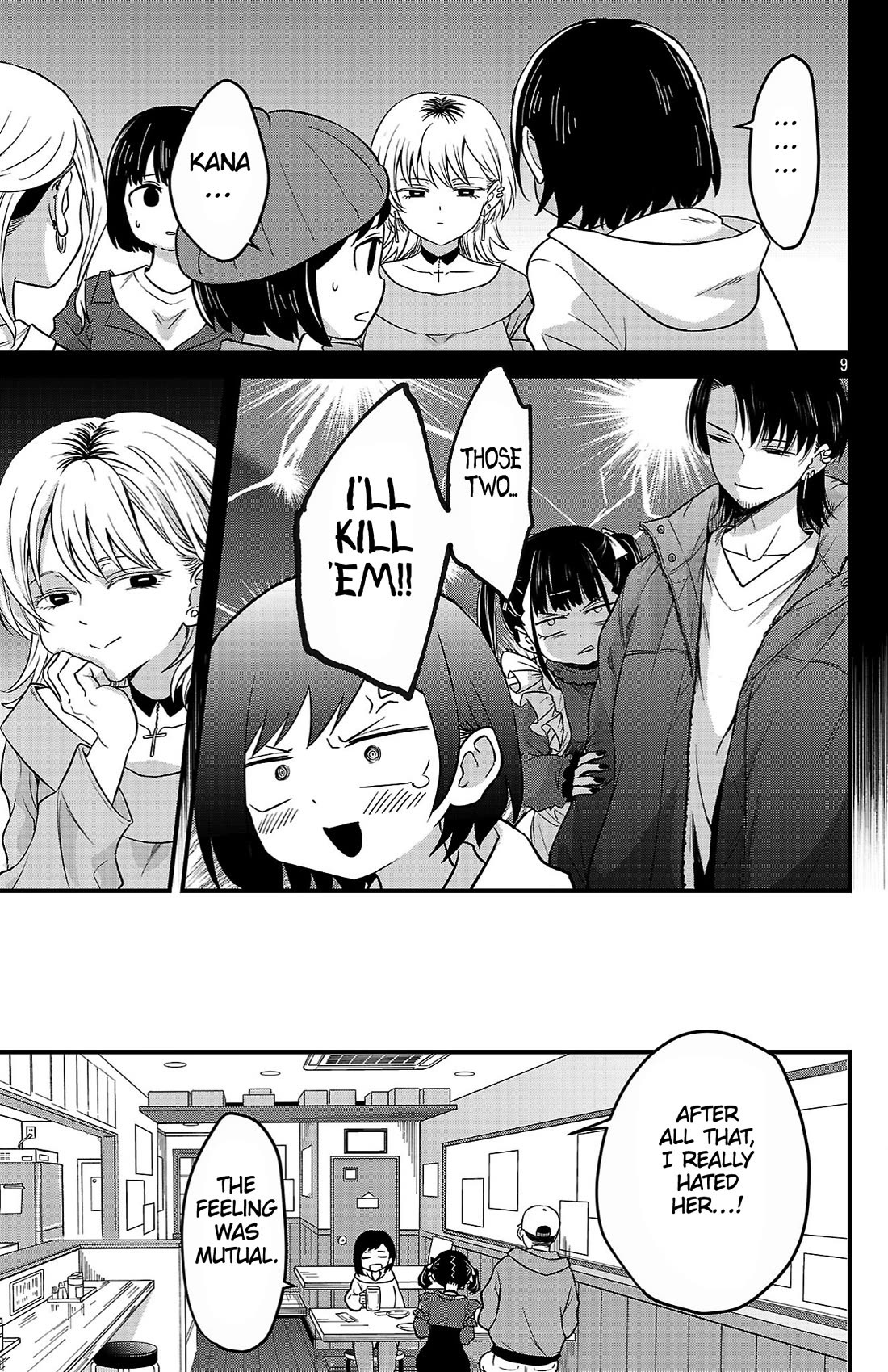 The Dangers in My Heart: The Romantic Comedy Won't Start Chapter 4 page 9 - Chapter 4: Ichikawa Kana & Momoyama Akira Pt.1