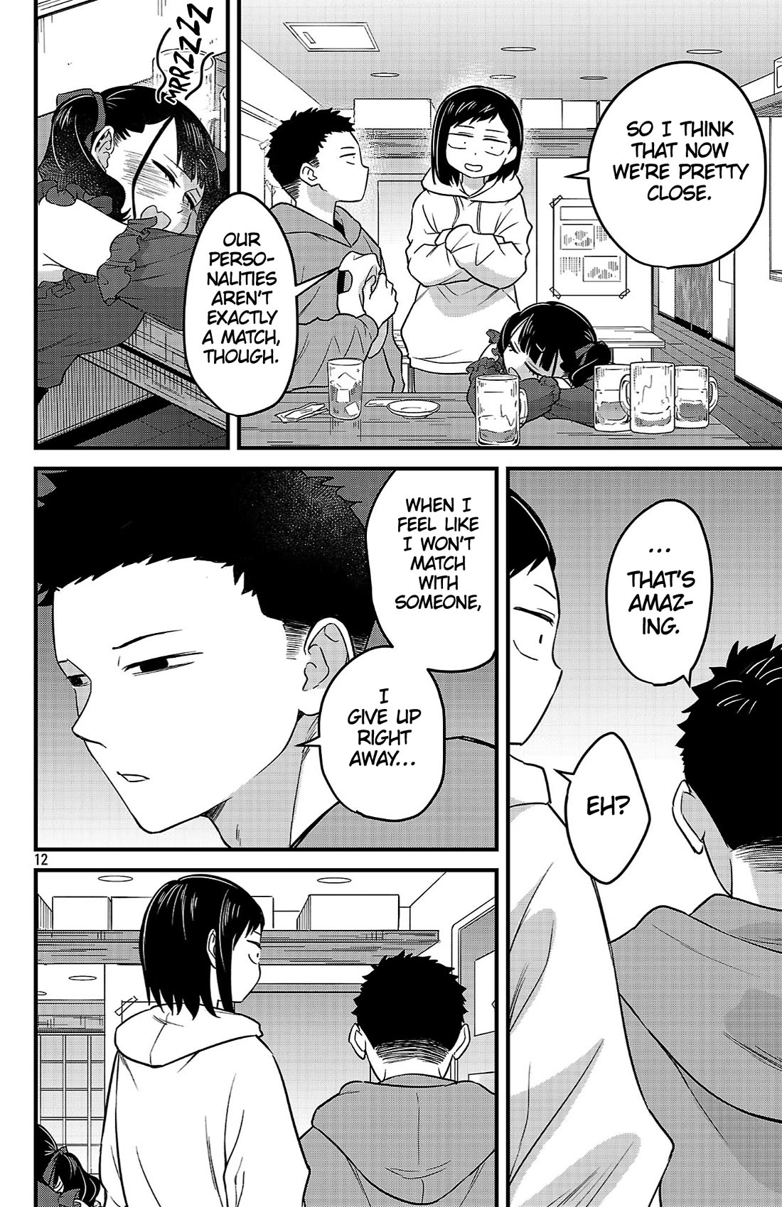 The Dangers in My Heart: The Romantic Comedy Won't Start Chapter 5 page 12 - Chapter 5: Ichikawa Kana & Momoyama Akira Pt.2