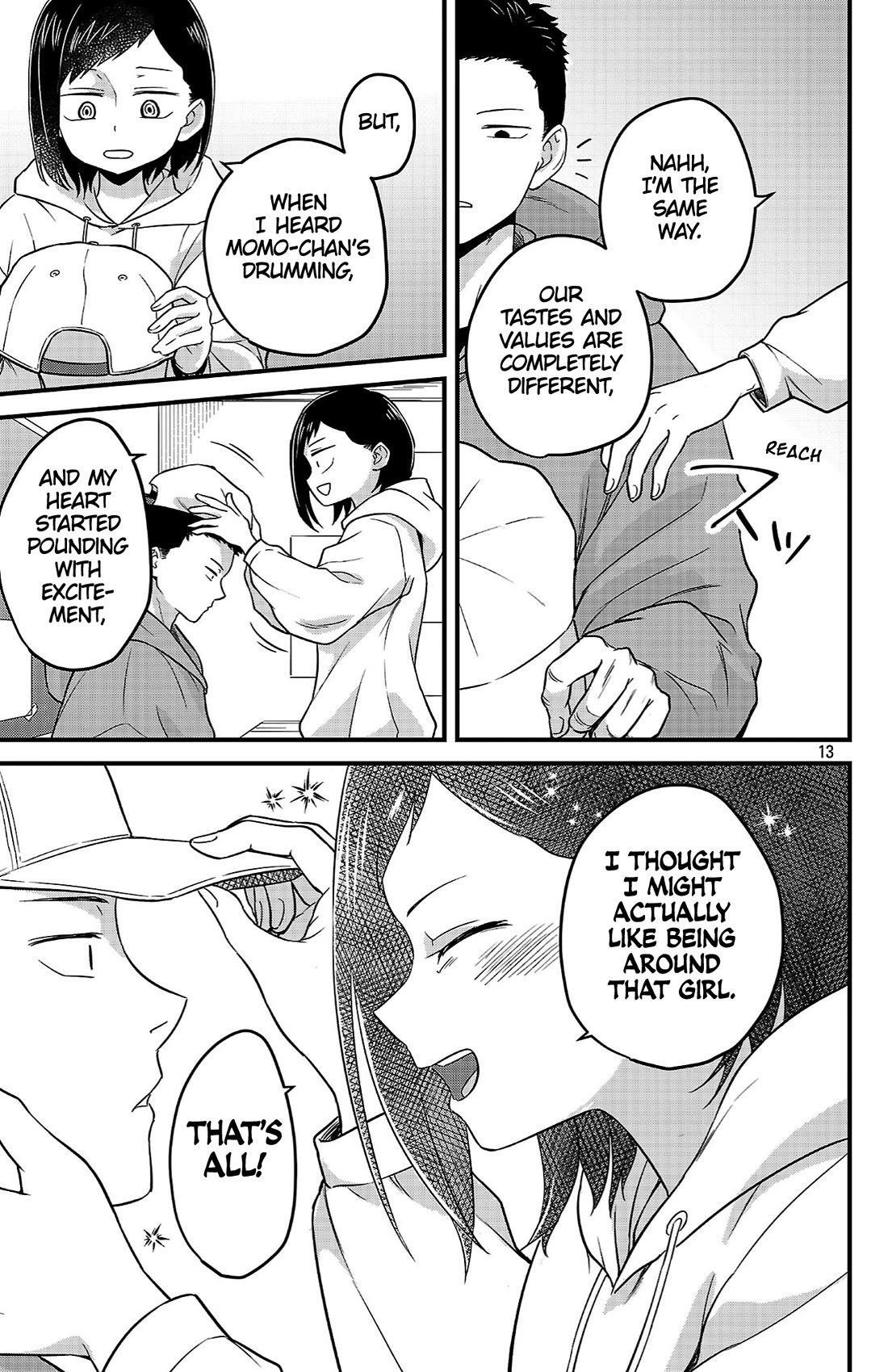 The Dangers in My Heart: The Romantic Comedy Won't Start Chapter 5 page 13 - Chapter 5: Ichikawa Kana & Momoyama Akira Pt.2