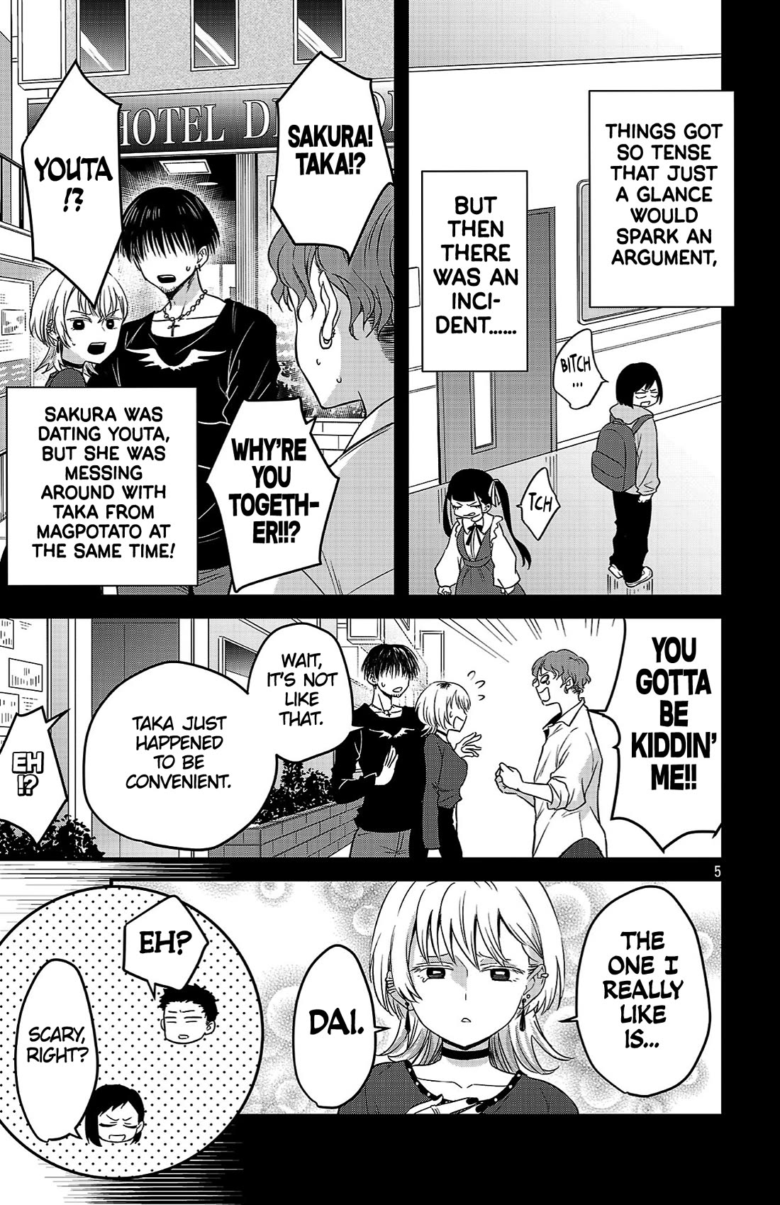The Dangers in My Heart: The Romantic Comedy Won't Start Chapter 5 page 5 - Chapter 5: Ichikawa Kana & Momoyama Akira Pt.2