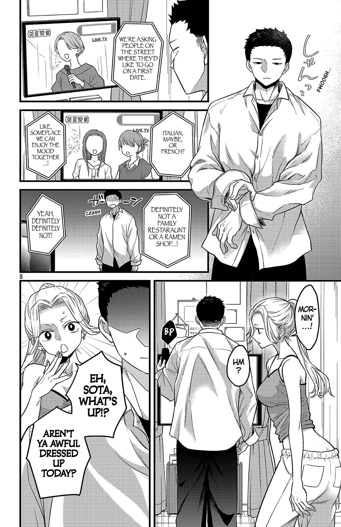 The Dangers in My Heart: The Romantic Comedy Won't Start Chapter 6 page 6 - Chapter 6: Their First Time Together
