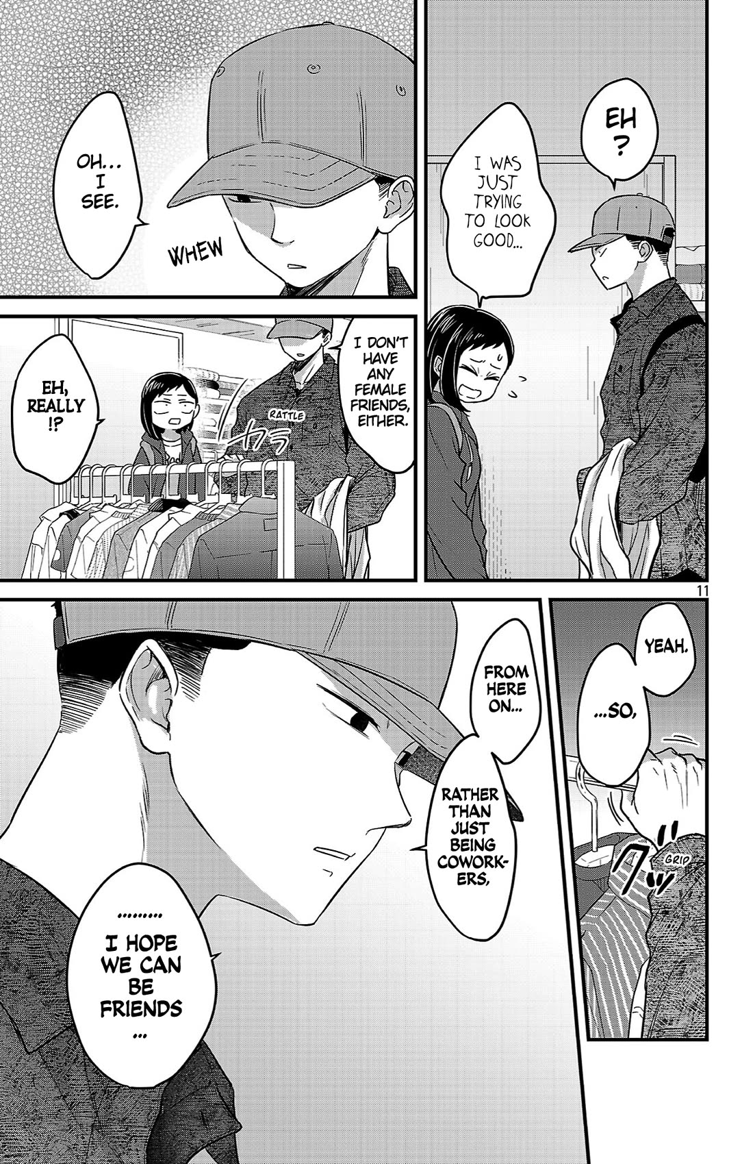The Dangers in My Heart: The Romantic Comedy Won't Start Chapter 7 page 11 - Chapter 7: Their First Time Together Pt. 2