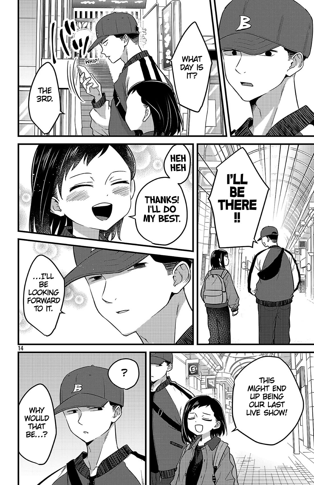 The Dangers in My Heart: The Romantic Comedy Won't Start Chapter 8 page 14 - Chapter 8: Because We're Friends