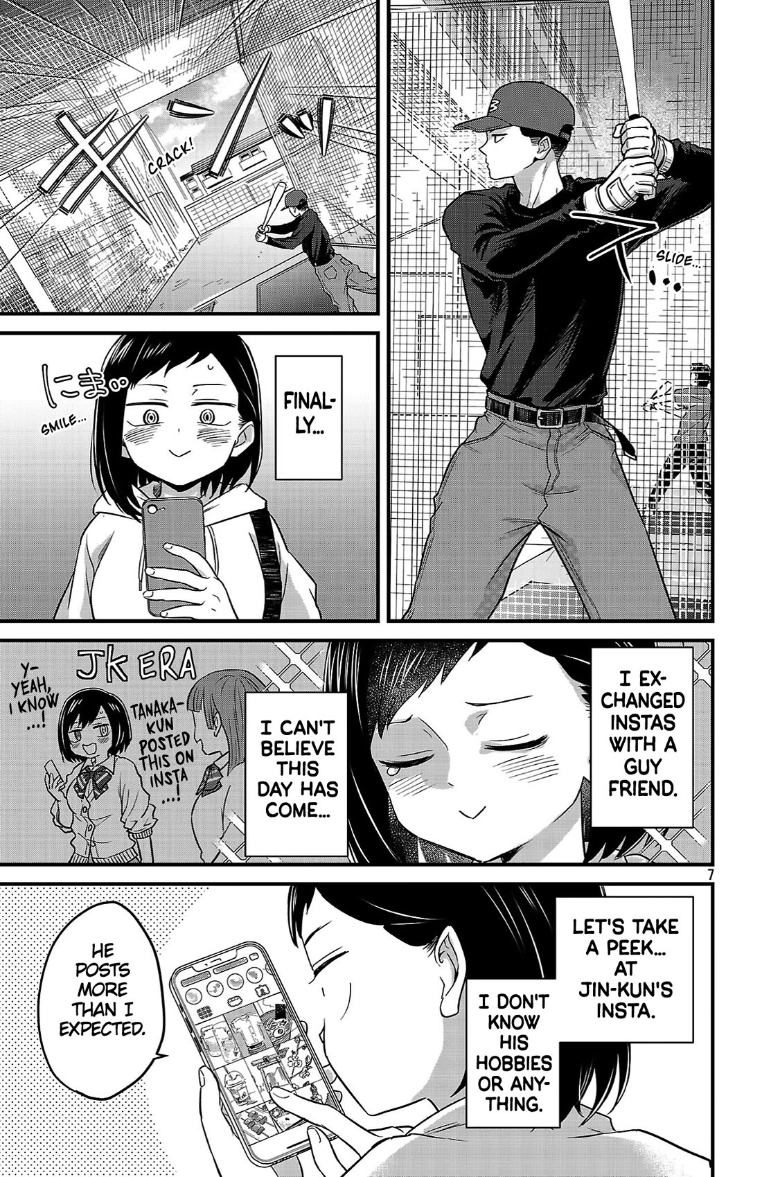 The Dangers in My Heart: The Romantic Comedy Won't Start Chapter 8 page 7 - Chapter 8: Because We're Friends
