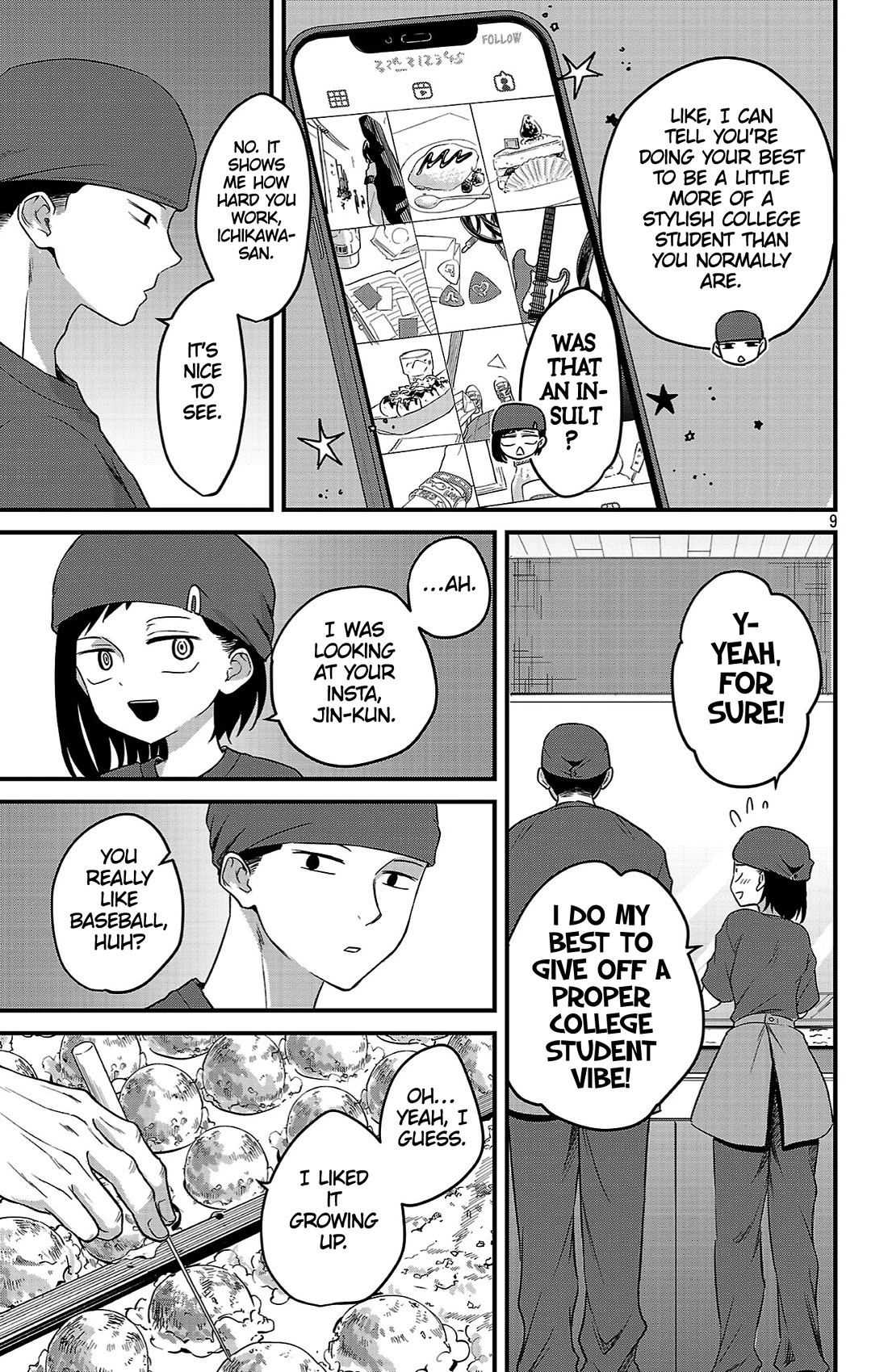 The Dangers in My Heart: The Romantic Comedy Won't Start Chapter 8 page 9 - Chapter 8: Because We're Friends