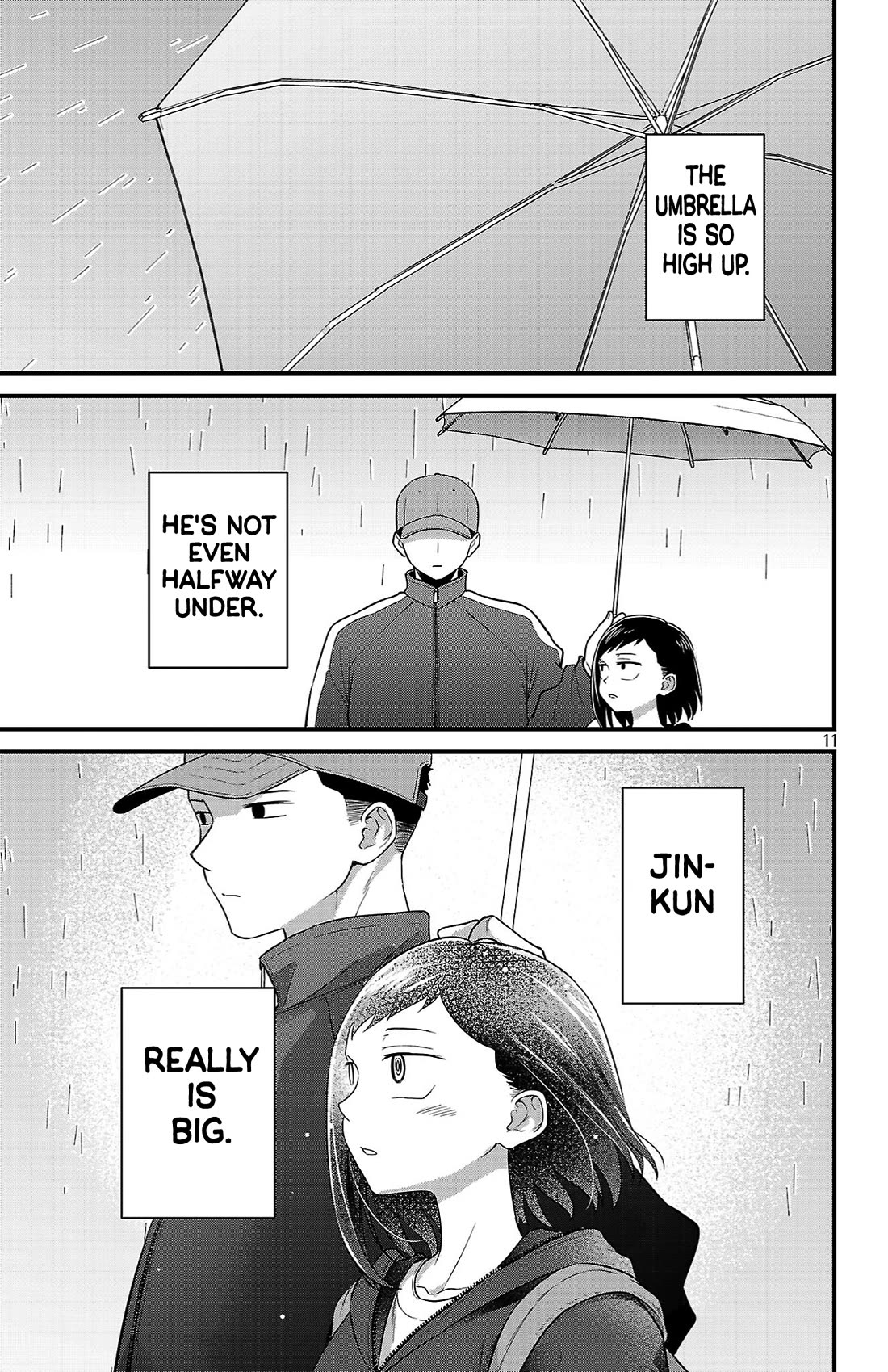 The Dangers in My Heart: The Romantic Comedy Won't Start Chapter 9 page 11 - Chapter 9: Halfway Under the Umbrella