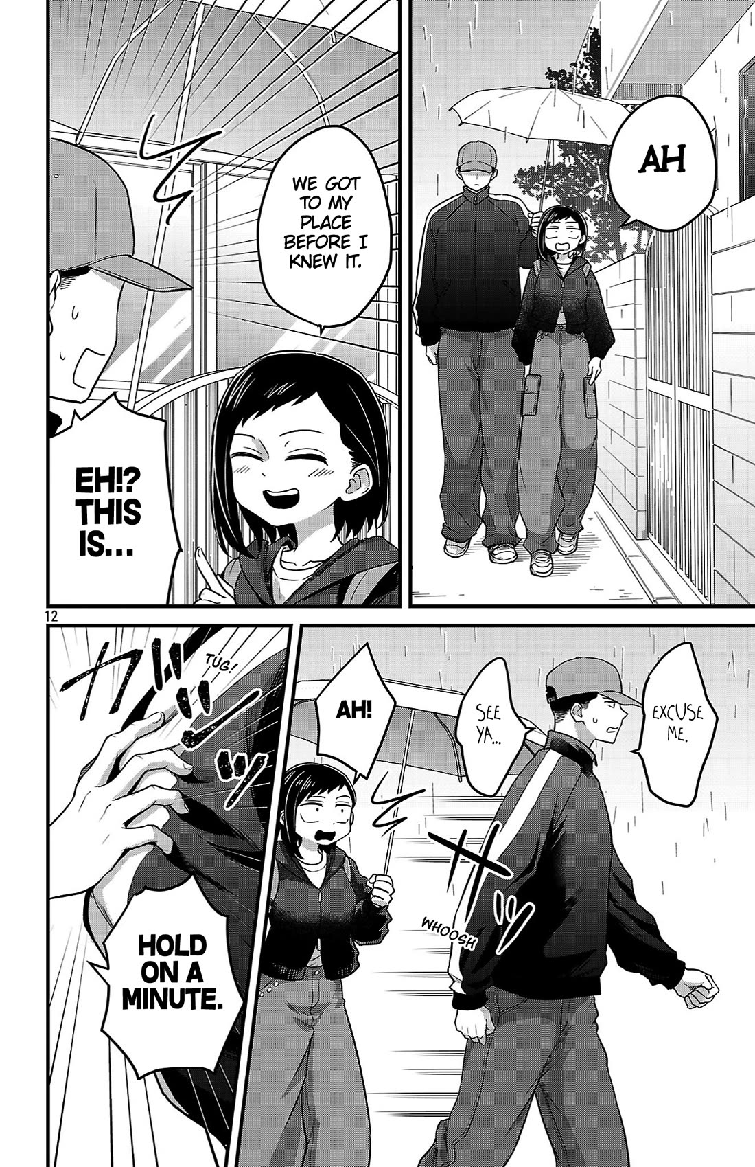 The Dangers in My Heart: The Romantic Comedy Won't Start Chapter 9 page 12 - Chapter 9: Halfway Under the Umbrella