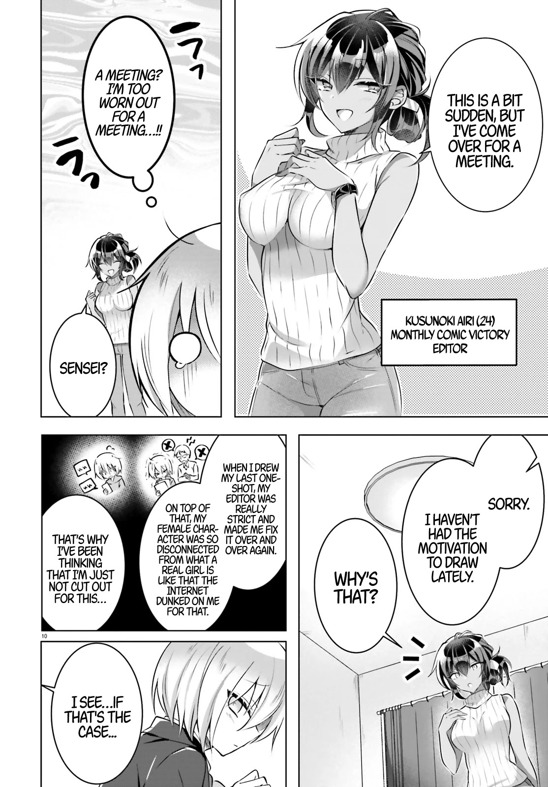 The Dark Brown Editor and the Shota Mangaka Chapter 1 page 10 - Chapter 1