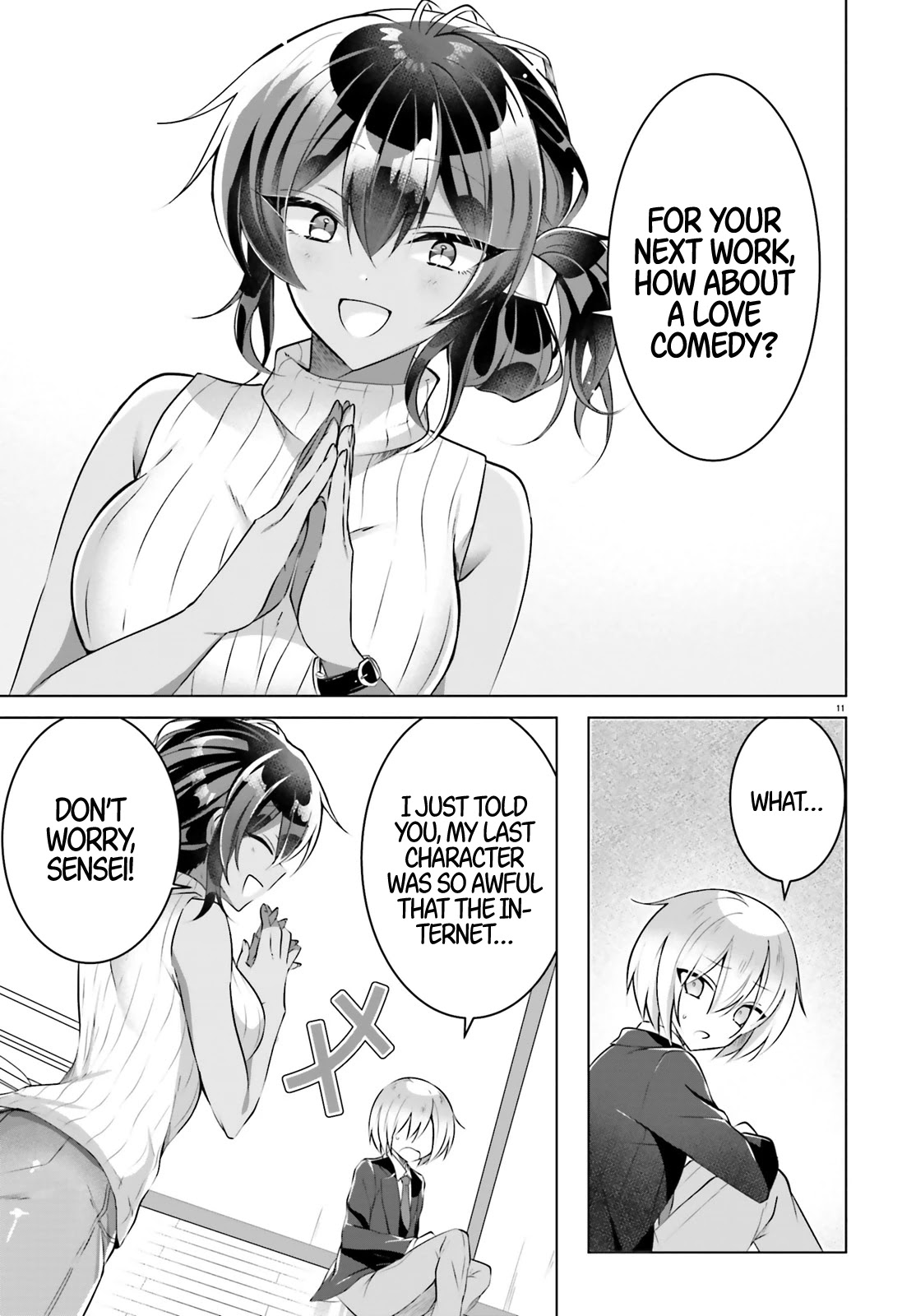The Dark Brown Editor and the Shota Mangaka Chapter 1 page 11 - Chapter 1