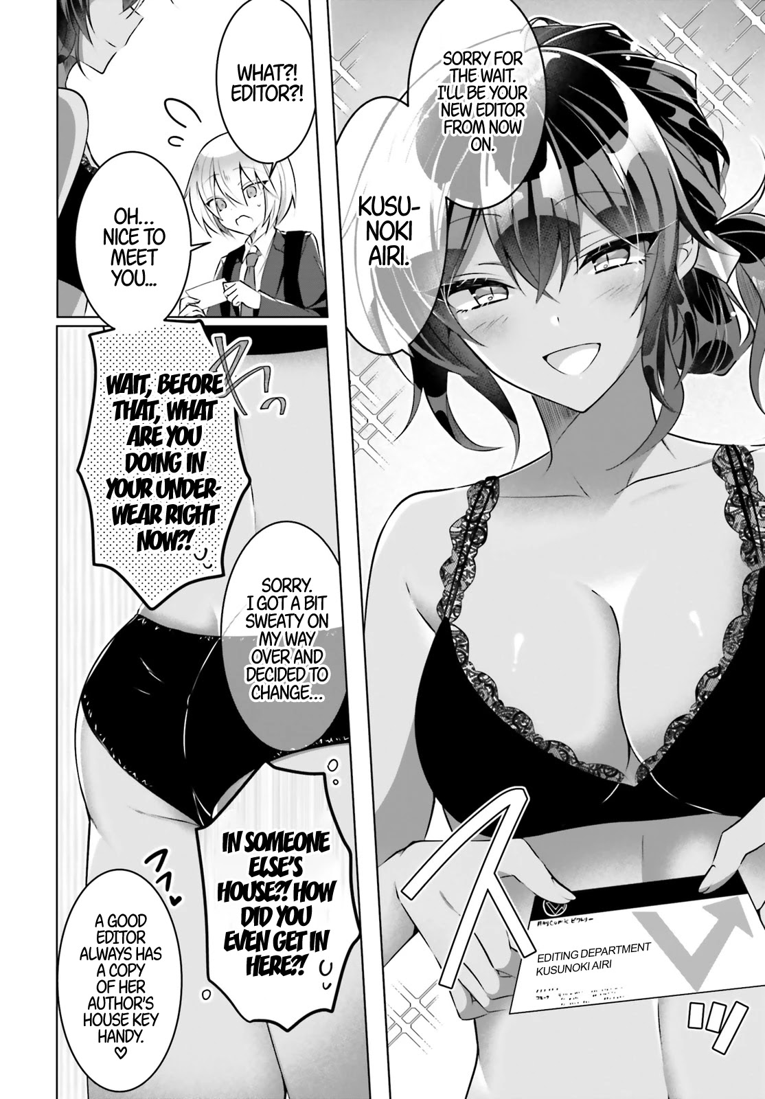 The Dark Brown Editor and the Shota Mangaka Chapter 1 page 8 - Chapter 1