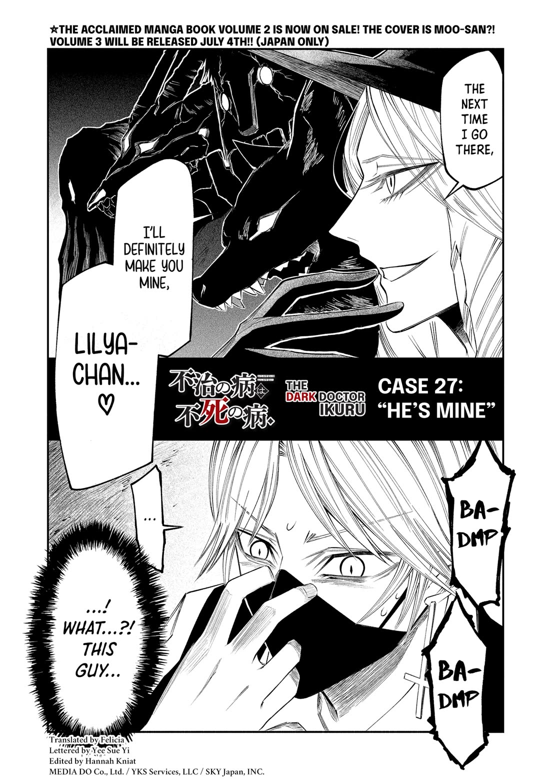 The Dark Doctor Ikuru Chapter 27 page 1 - Chapter 27