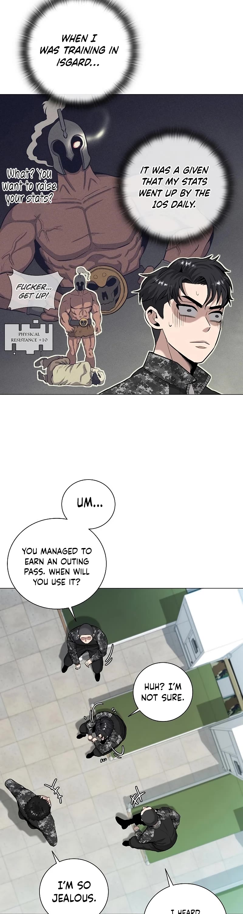 The Dark Mage's Return to Enlistment Chapter 4 page 28 - Chapter 4