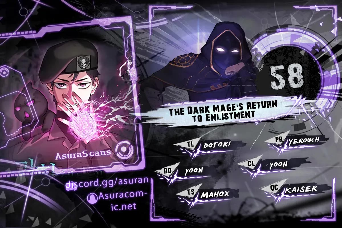 The Dark Mage's Return to Enlistment Chapter 58 page 1 - Chapter 58