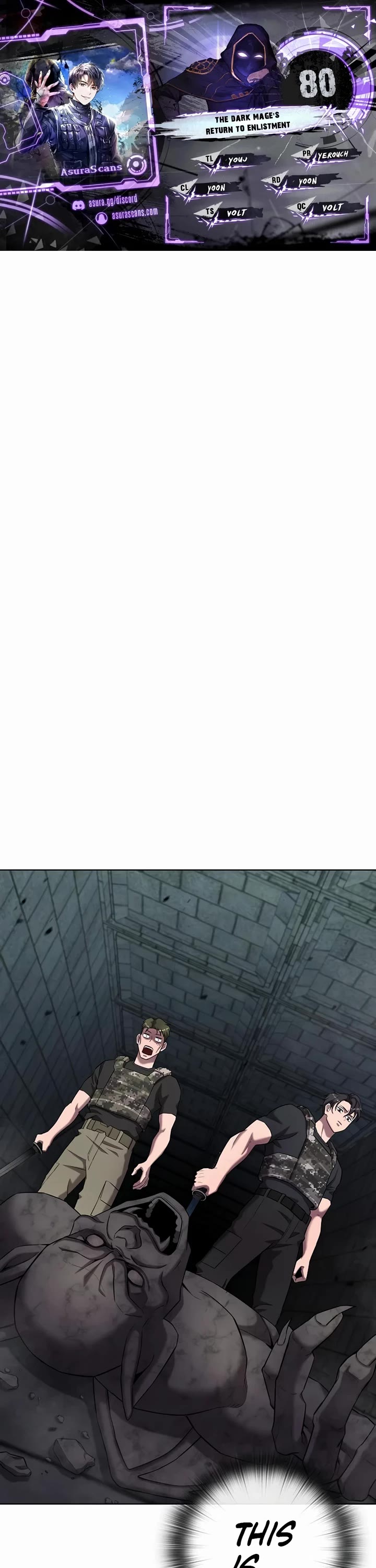 The Dark Mage's Return to Enlistment Chapter 80 page 1 - Chapter 80