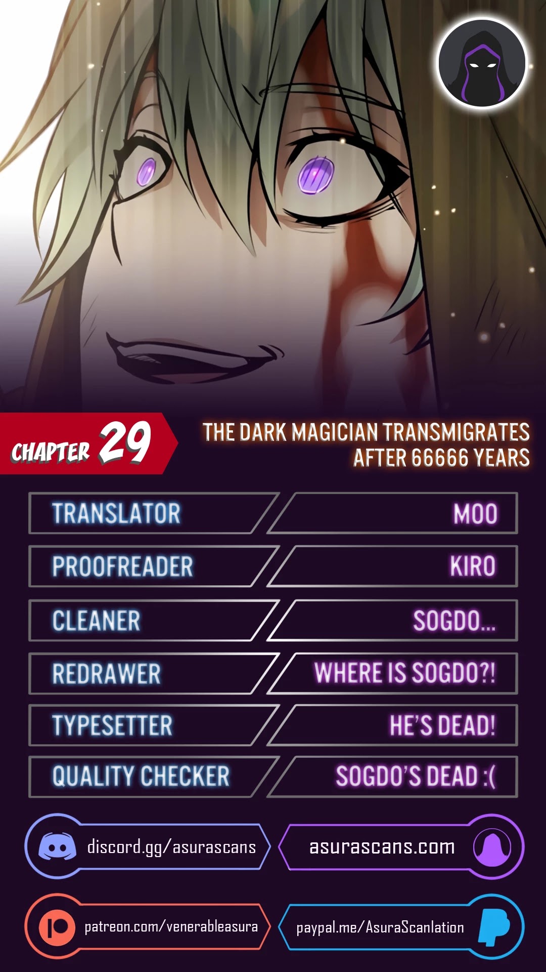 The Dark Magician Transmigrates After 66666 Years Chapter 29 page 1 - Chapter 29