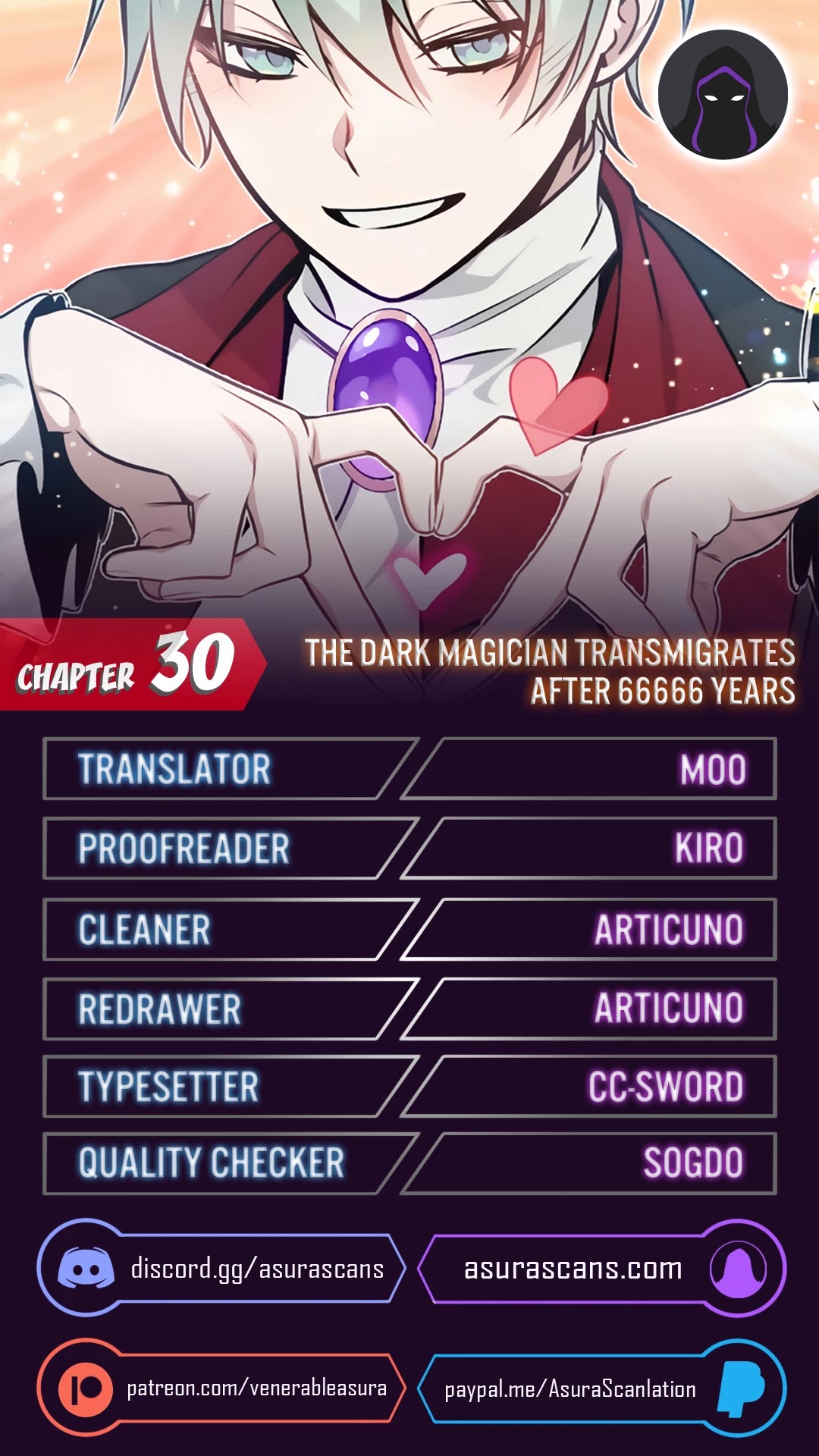 The Dark Magician Transmigrates After 66666 Years Chapter 30 page 1 - Chapter 30