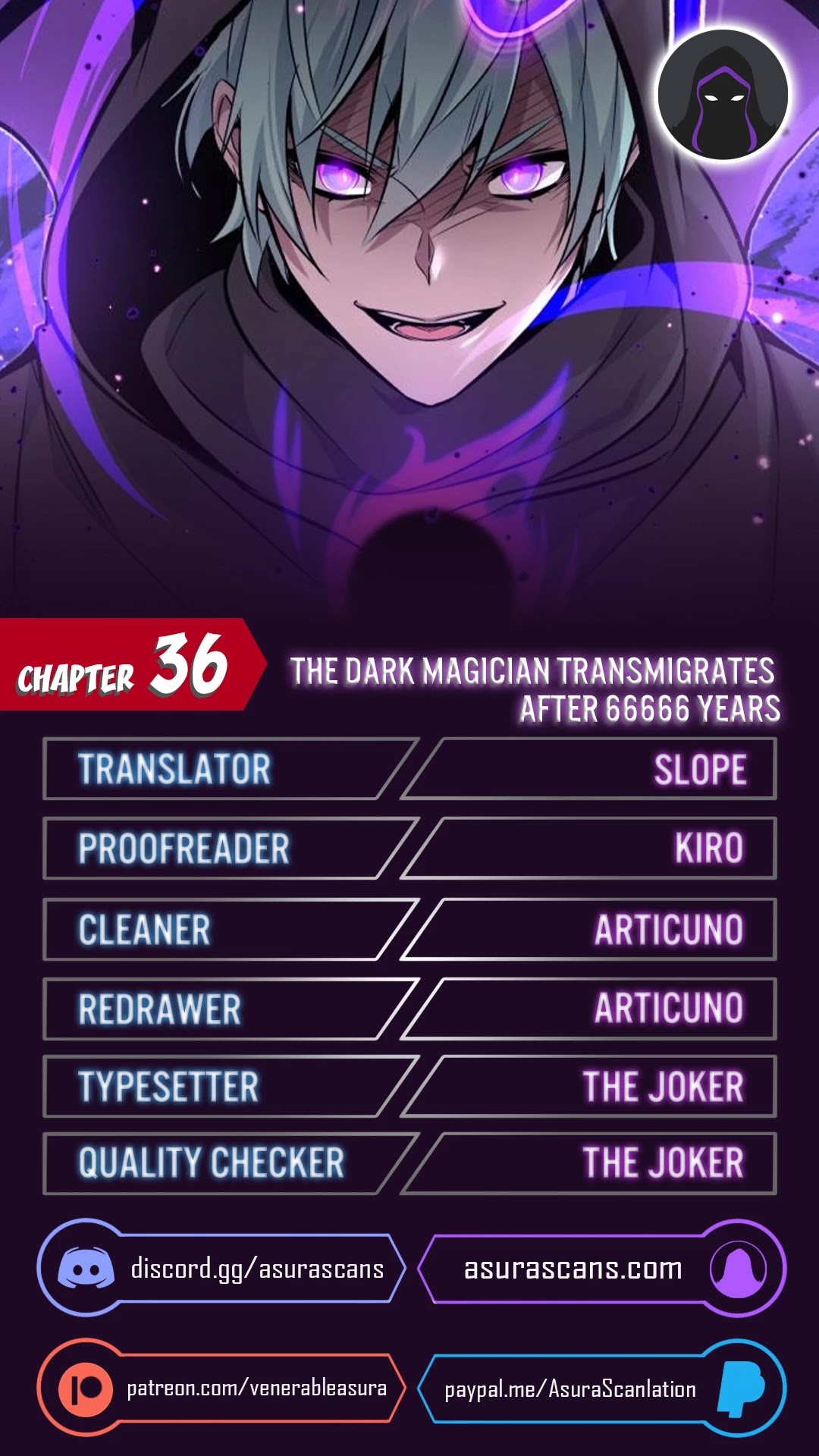 The Dark Magician Transmigrates After 66666 Years Chapter 36 page 1 - Chapter 36