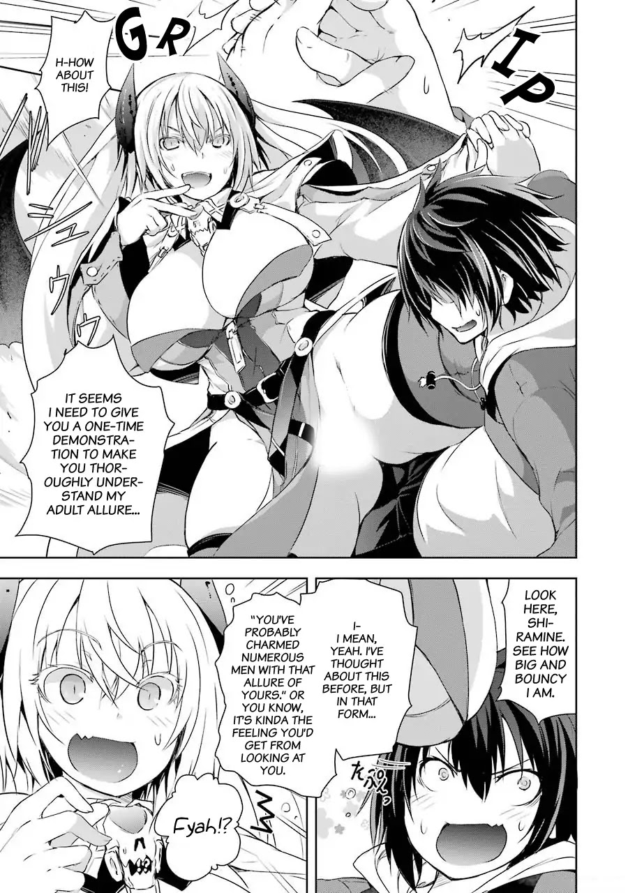 The Dark Queen and I Strike Back Chapter 2.5 page 3 - Chapter 2.5: You Think That I'm A Child!?