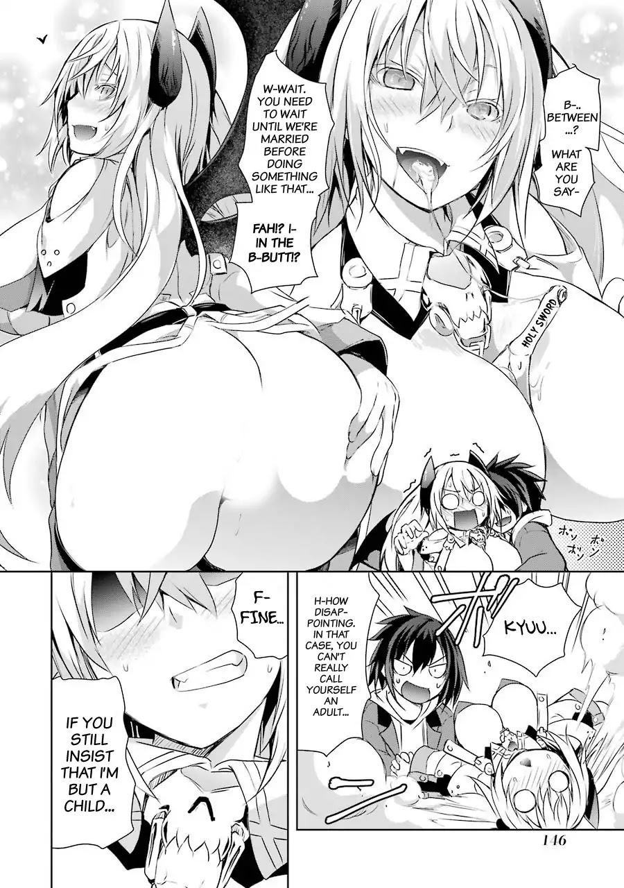 The Dark Queen and I Strike Back Chapter 2.5 page 8 - Chapter 2.5: You Think That I'm A Child!?