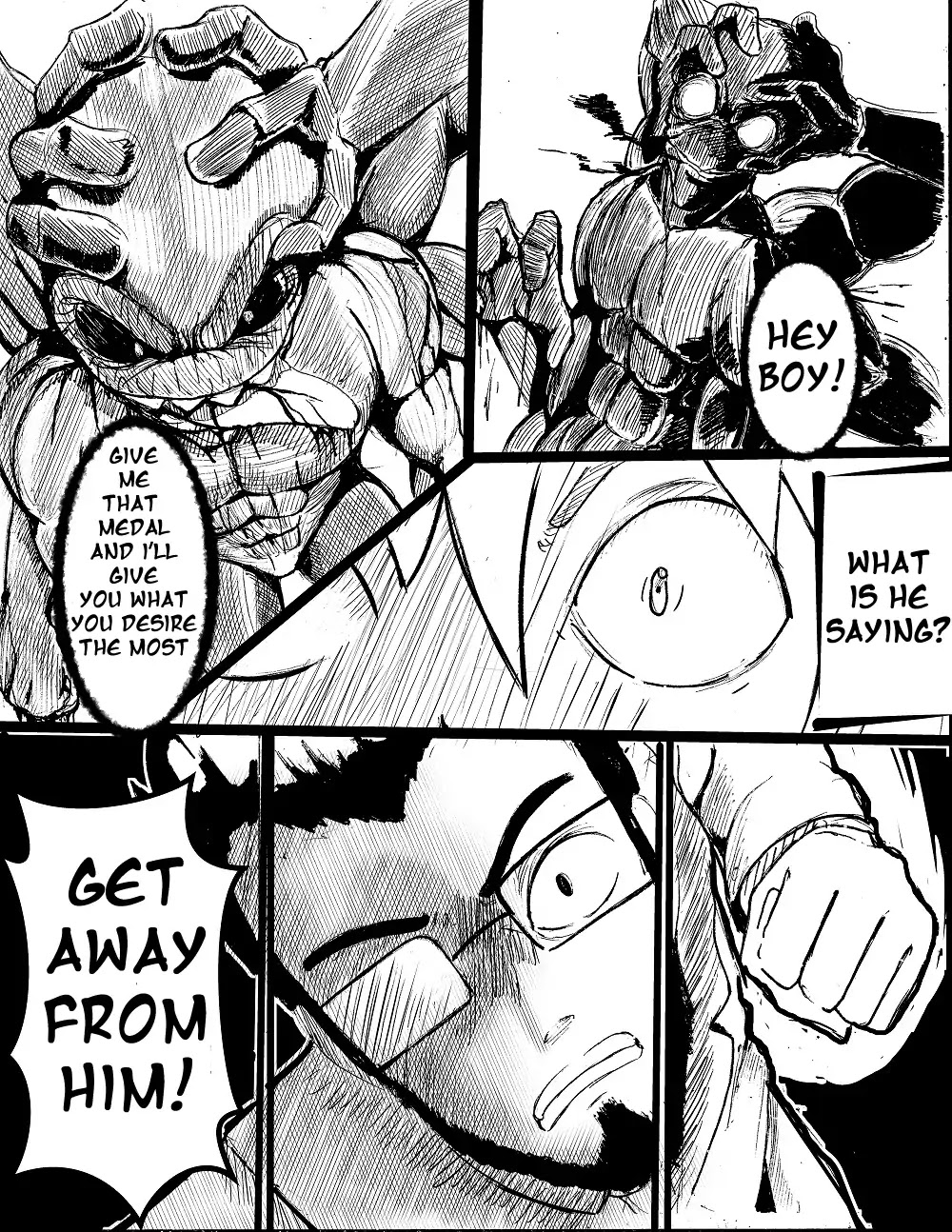 The Dark Seal Chapter 4 page 3 - Chapter 4