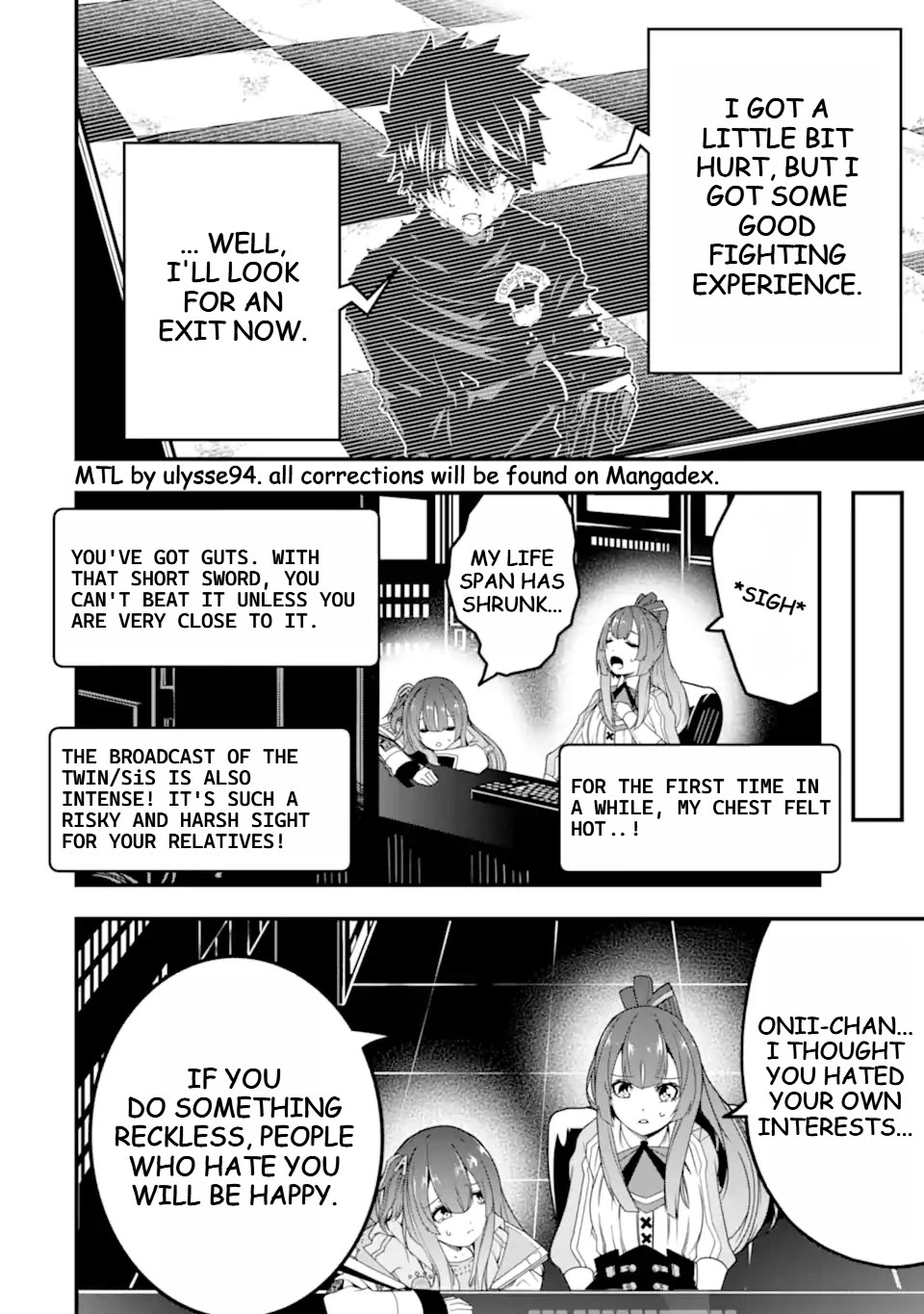 The Darkness Was Comfortable for Me Chapter 20 page 3 - Chapter 20