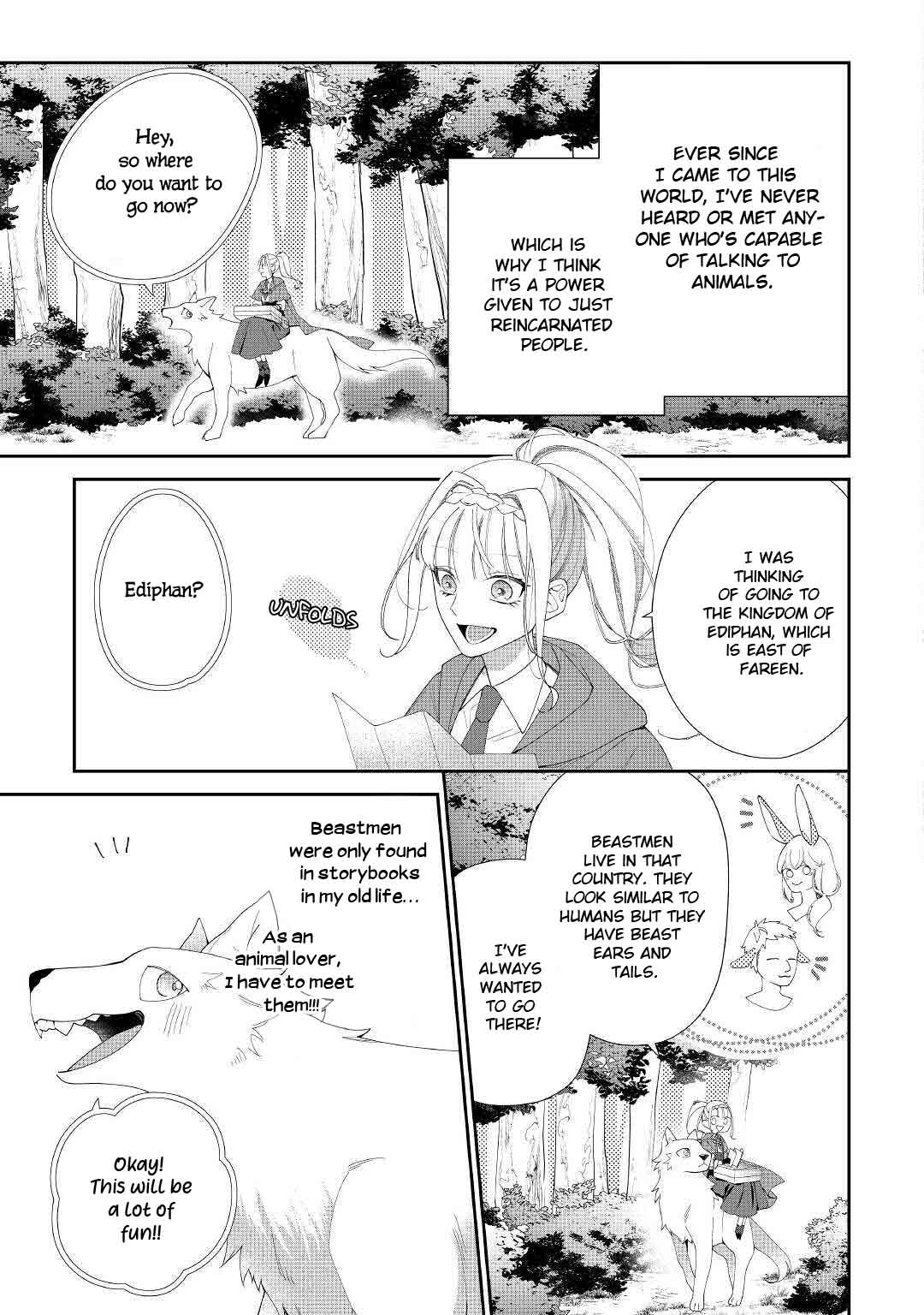 The Daughter is a Former Veterinarian Has Been Abandoned, but Is Very Popular With Mofumofu! Chapter 1 page 20 - Chapter 1