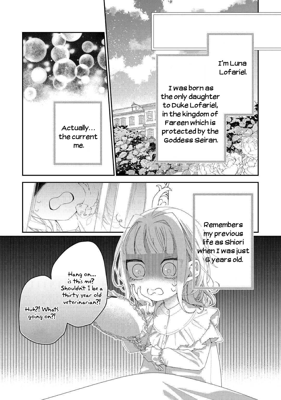 The Daughter is a Former Veterinarian Has Been Abandoned, but Is Very Popular With Mofumofu! Chapter 1 page 5 - Chapter 1