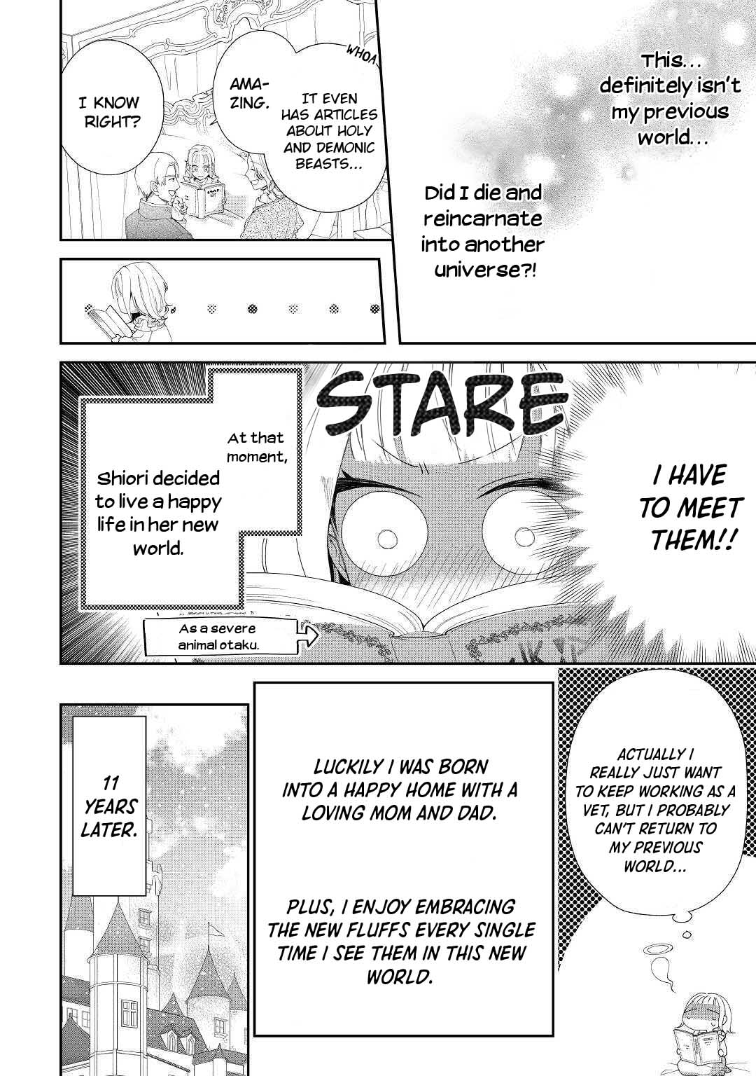 The Daughter is a Former Veterinarian Has Been Abandoned, but Is Very Popular With Mofumofu! Chapter 1 page 9 - Chapter 1
