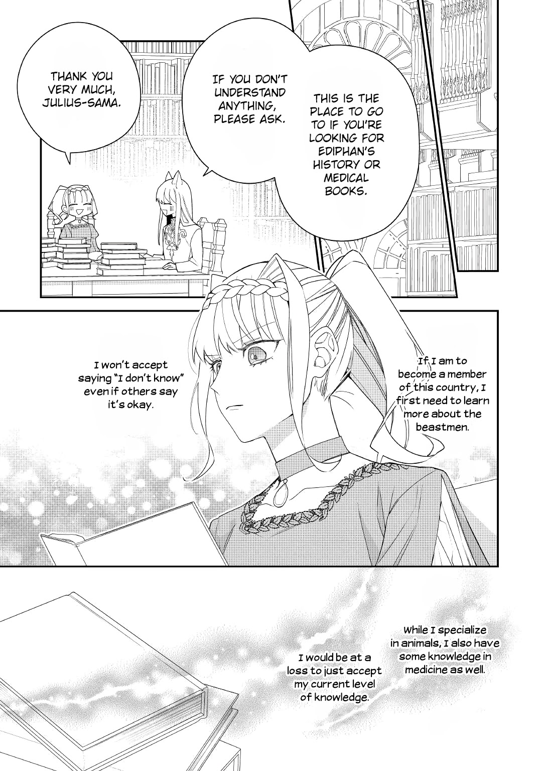 The Daughter is a Former Veterinarian Has Been Abandoned, but Is Very Popular With Mofumofu! Chapter 13 page 24 - Chapter 13