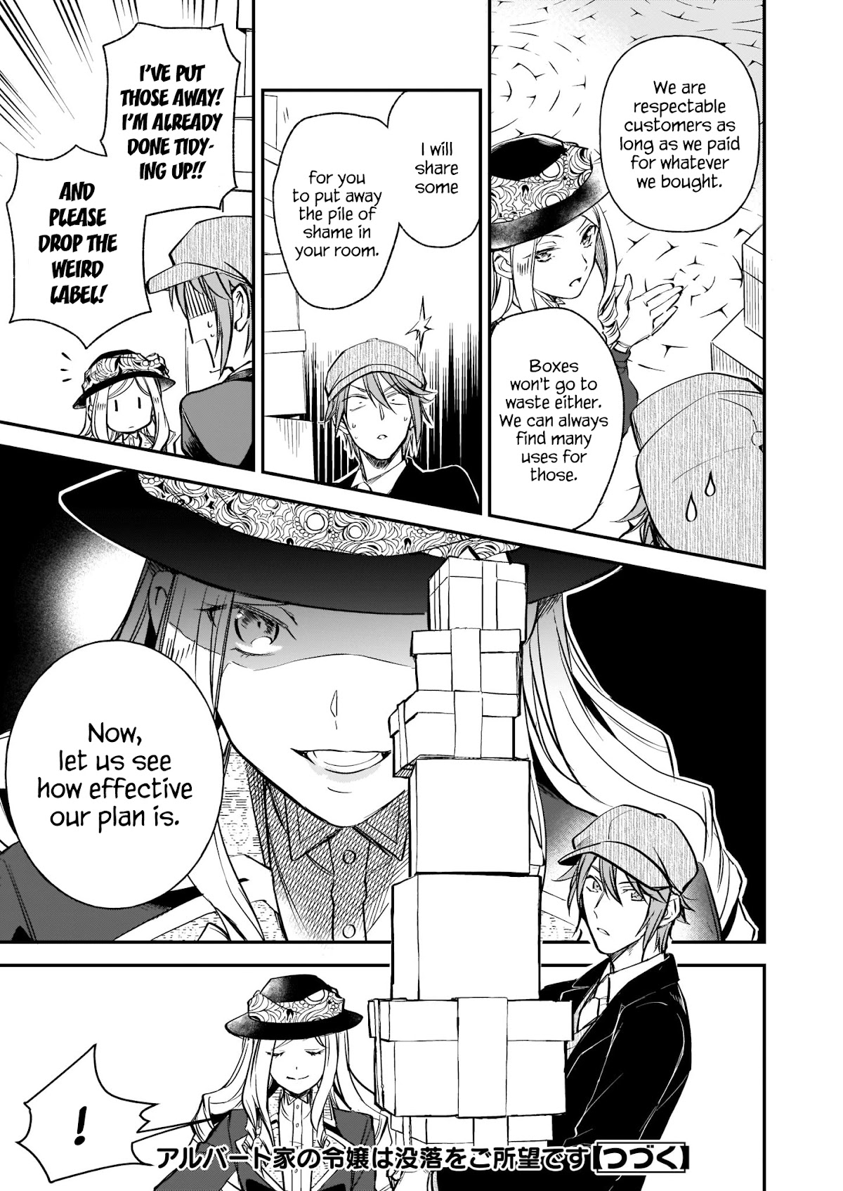 The Daughter of the Albert House Wishes for Ruin Chapter 10 page 24 - Chapter 10: ①