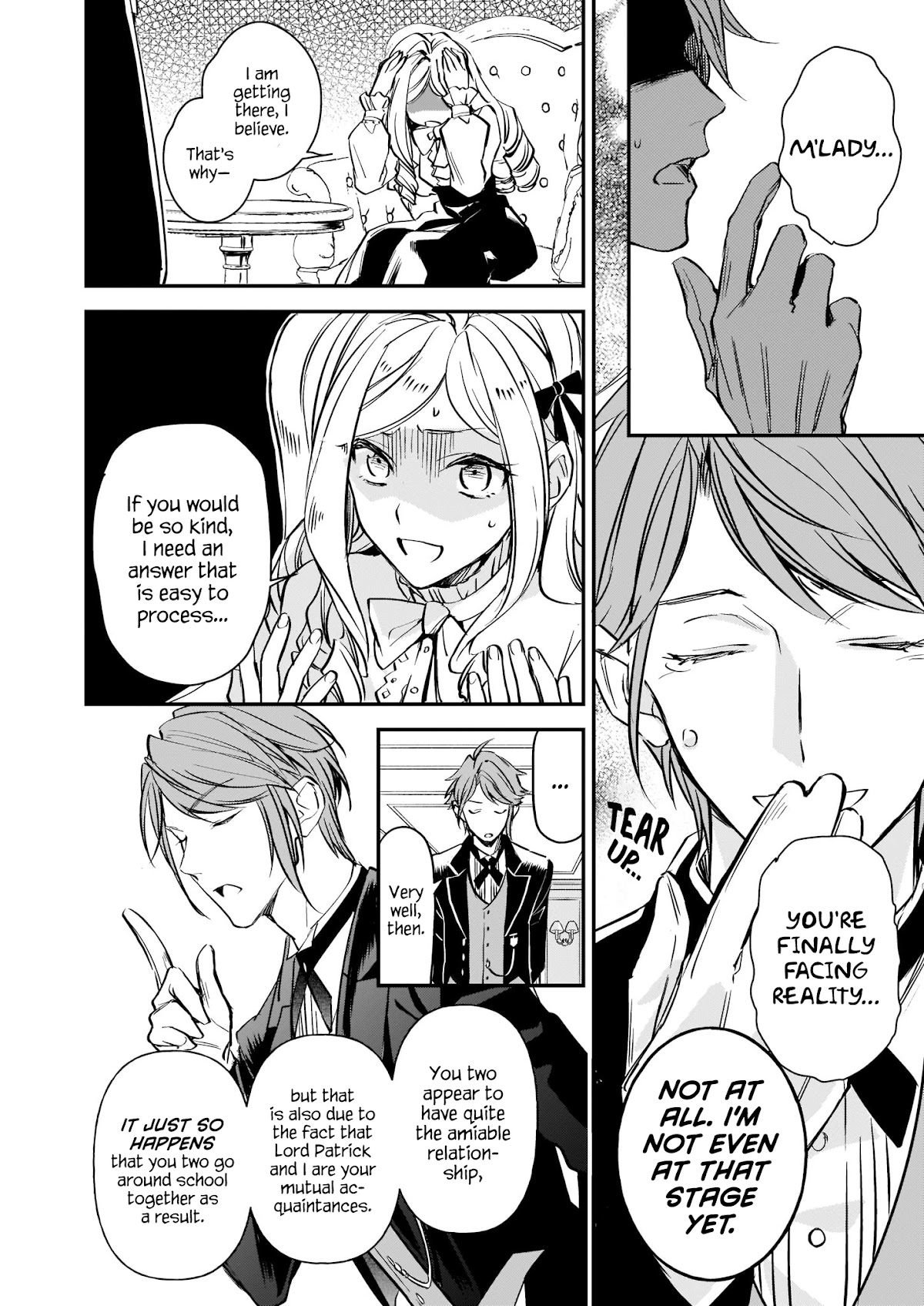 The Daughter of the Albert House Wishes for Ruin Chapter 10 page 3 - Chapter 10: ①