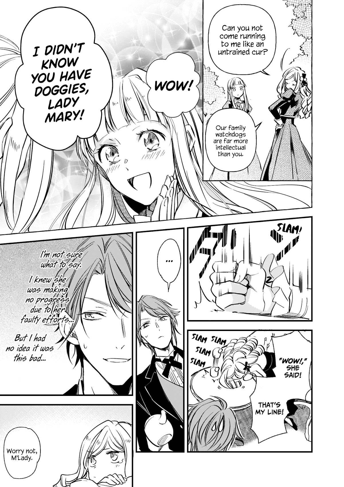 The Daughter of the Albert House Wishes for Ruin Chapter 10 page 6 - Chapter 10: ①