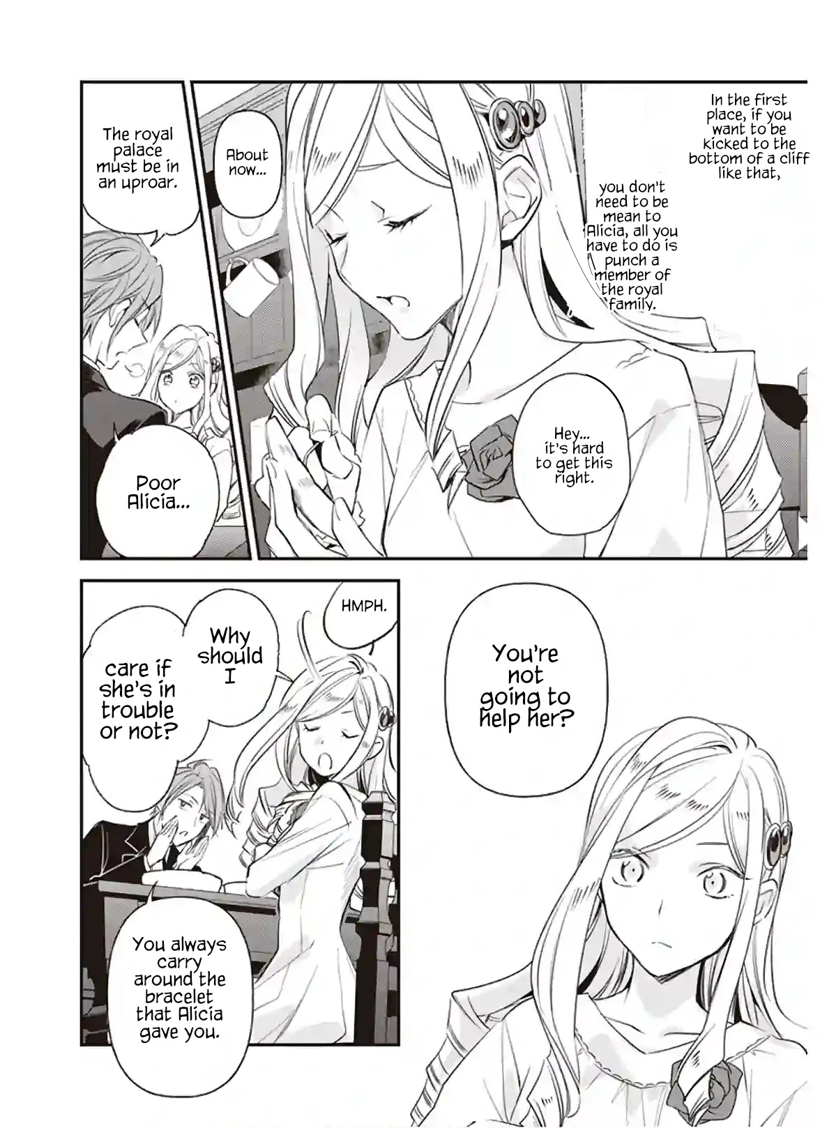 The Daughter of the Albert House Wishes for Ruin Chapter 12.1 page 12 - Chapter 12.1: ①